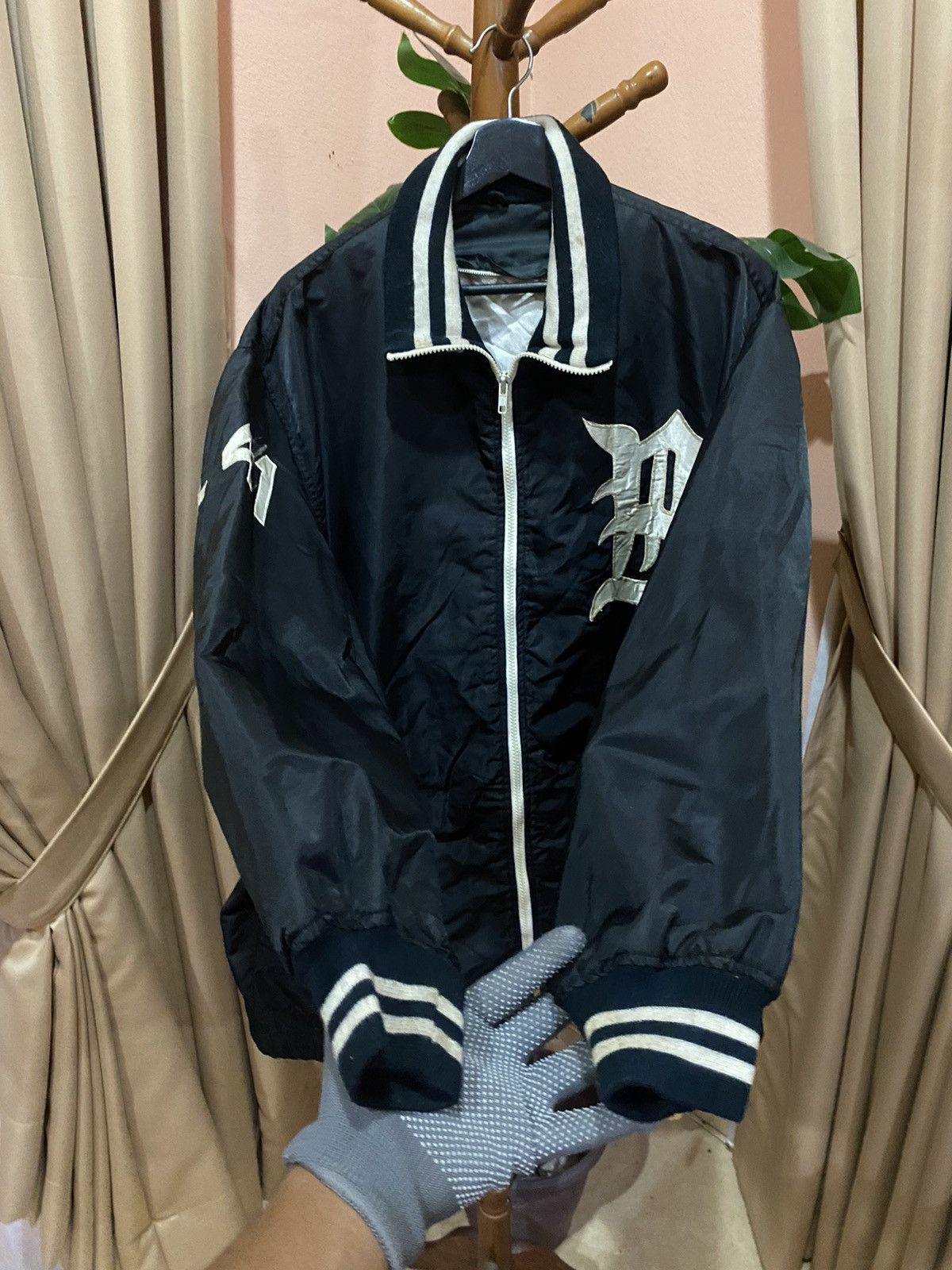 Vintage VINTAGE L41 PRICETON HIP HOP NYLON JACKET Size US XL / EU 56 / 4 - 6 Thumbnail