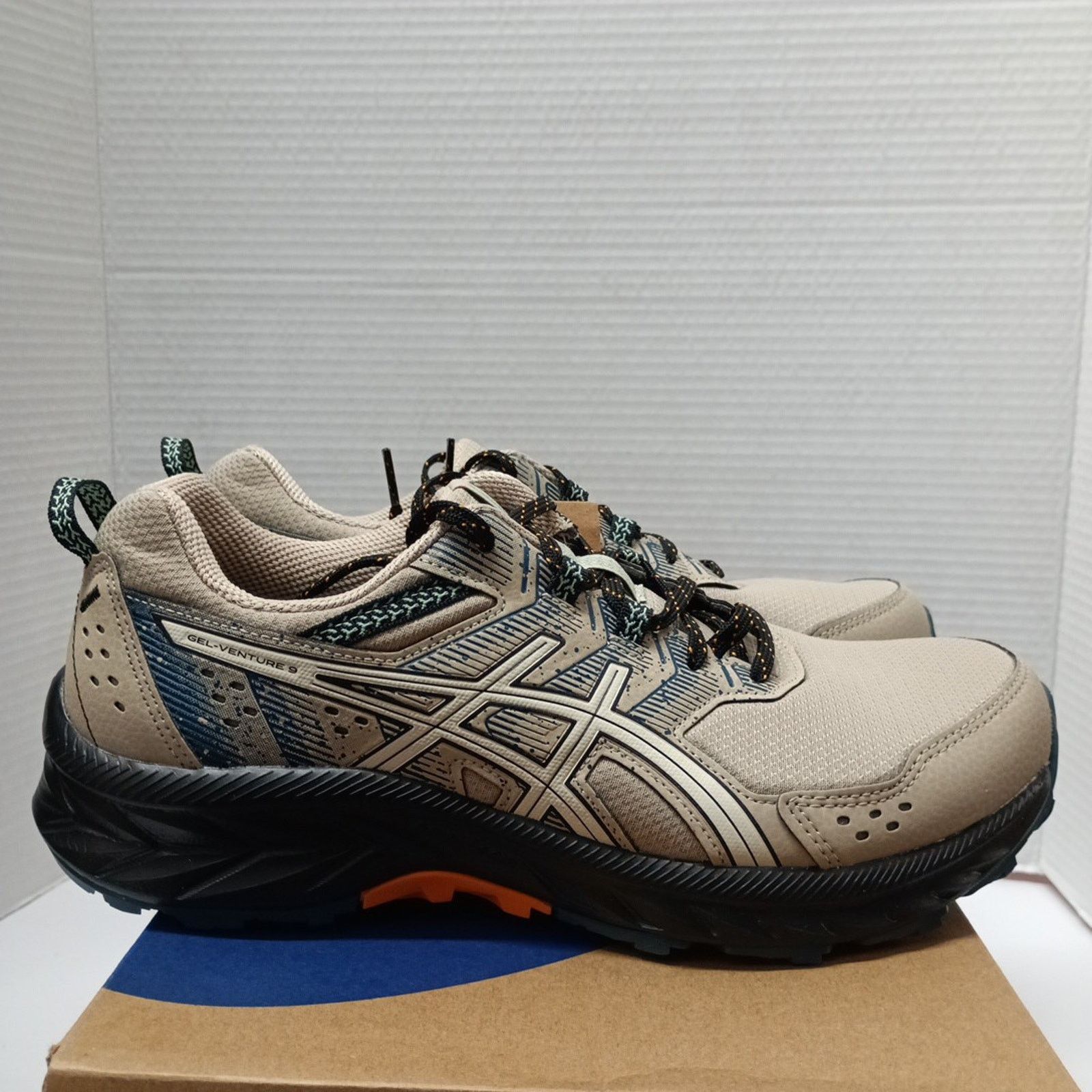 Asics Asics Gel Venture 9 Trail Running Shoes Grey Birch Size 8.5 Size US 8.5 / EU 41-42 - 1 Thumbnail