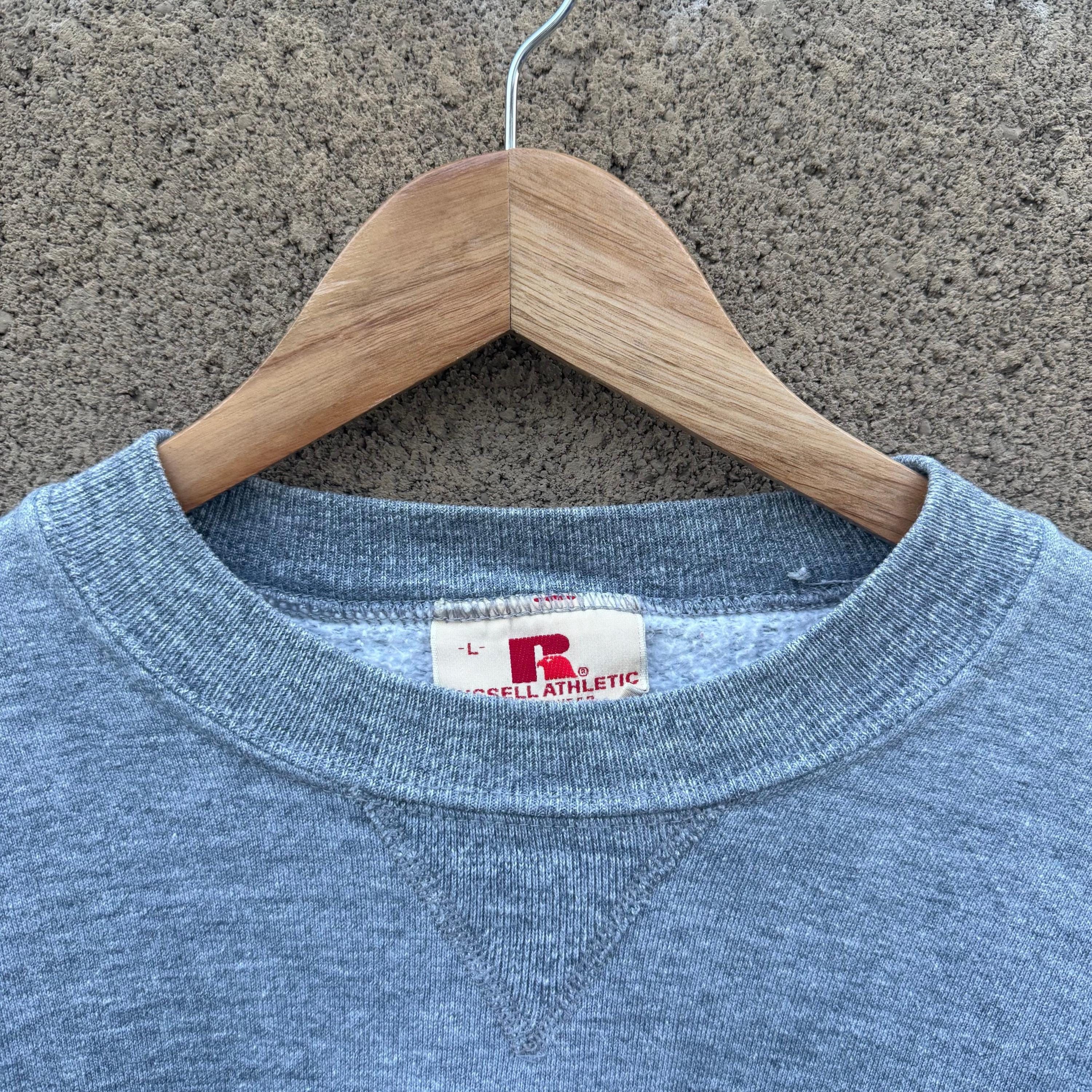 Russell Athletic 70's Russell Athletic Faded Grey Crewneck Sweatshirt Size US M / EU 48-50 / 2 - 3 Thumbnail