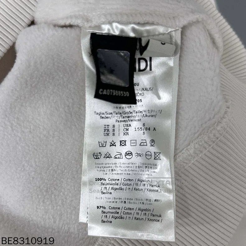 Other Fendi Embroidered Logo Hoodie Size S / US 4 / IT 40 - 4 Thumbnail