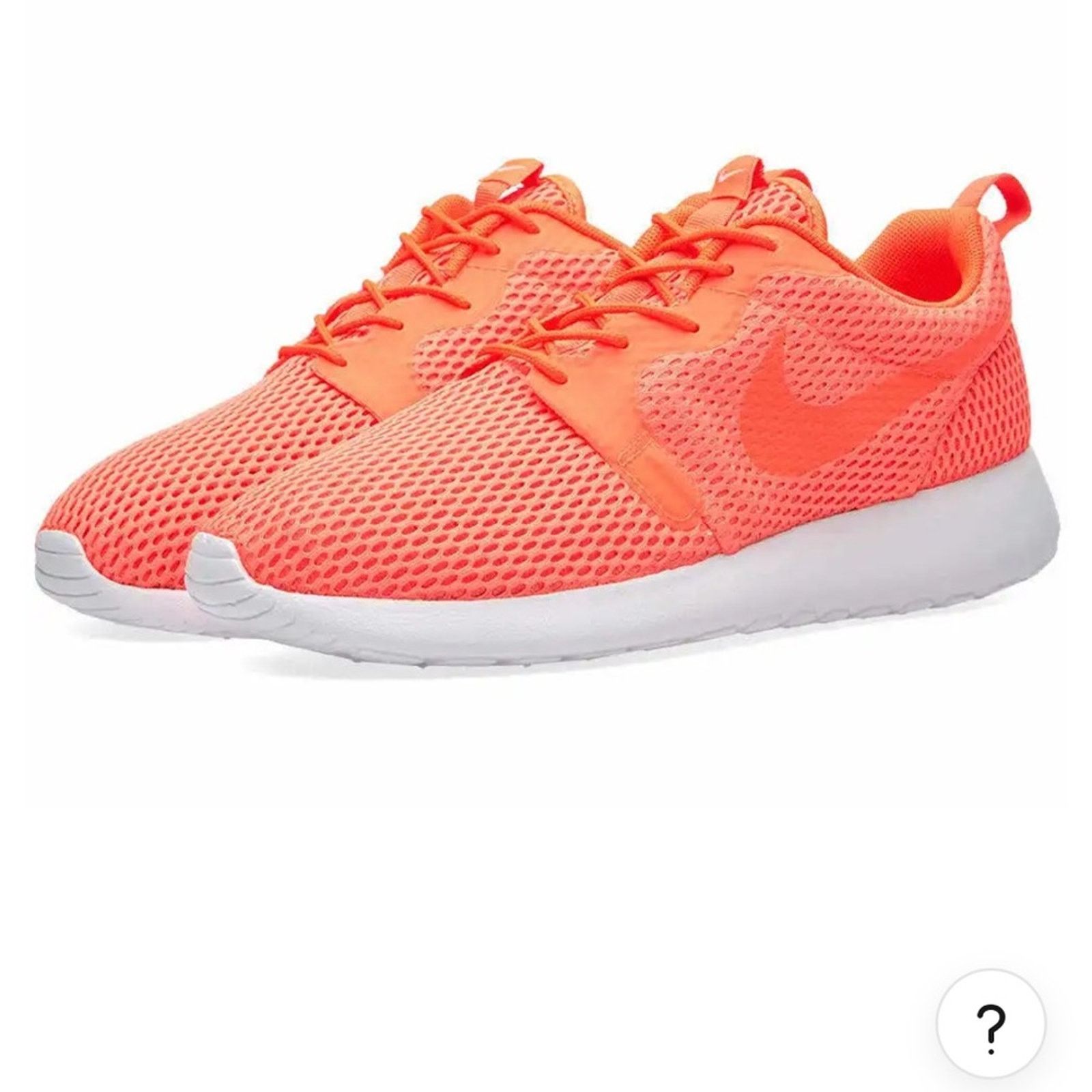 NIKE ROSHE ONE HYPERFUSE BR MEN 11.5 TOTAL CRIMSON & WHITE