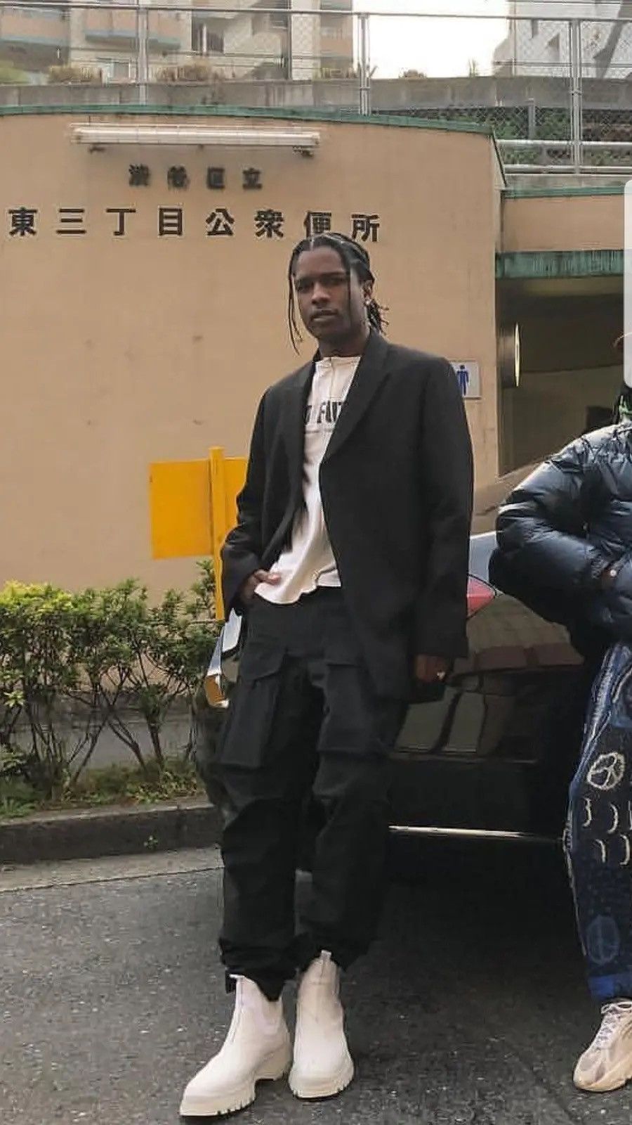 Pre-owned Comme Des Garçons Junya Watanabe Cargo Pants In Black