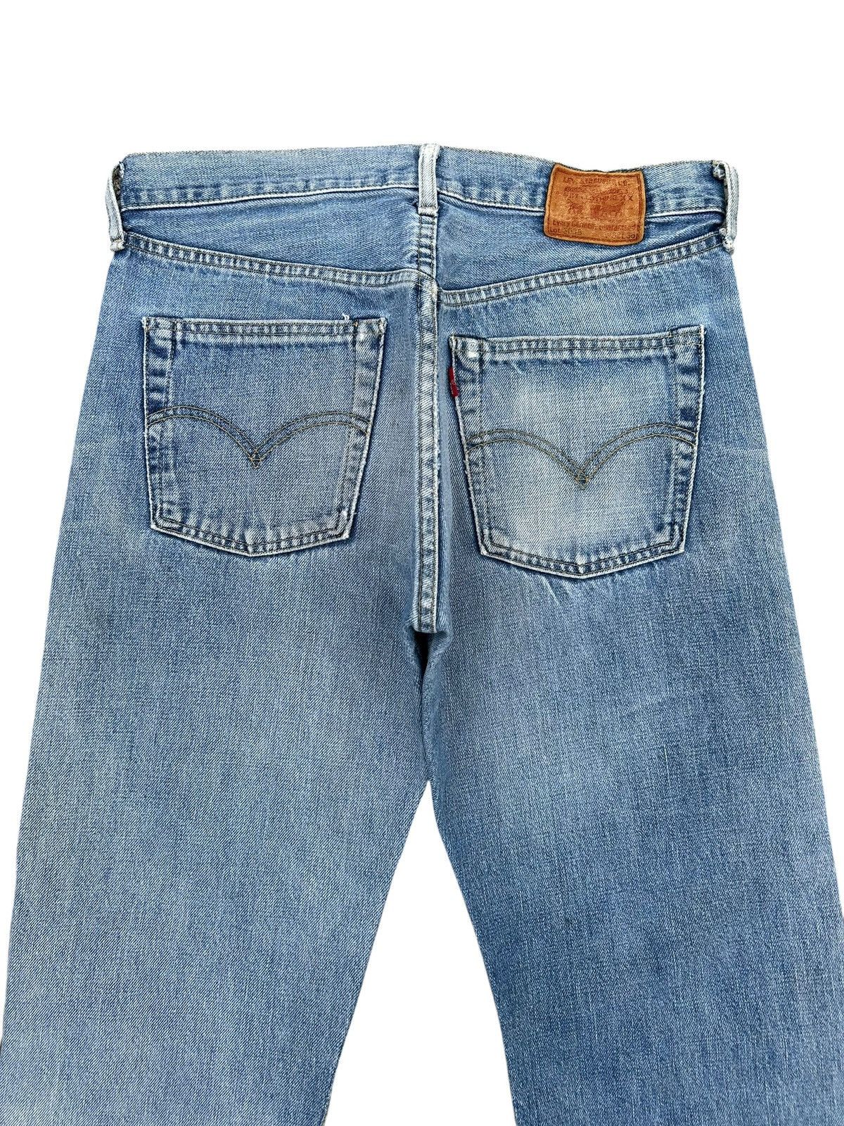 Kapital Vintage Levis Big E Selvedge Distressed Repair Denim Jeans Size US 31 - 4 Thumbnail