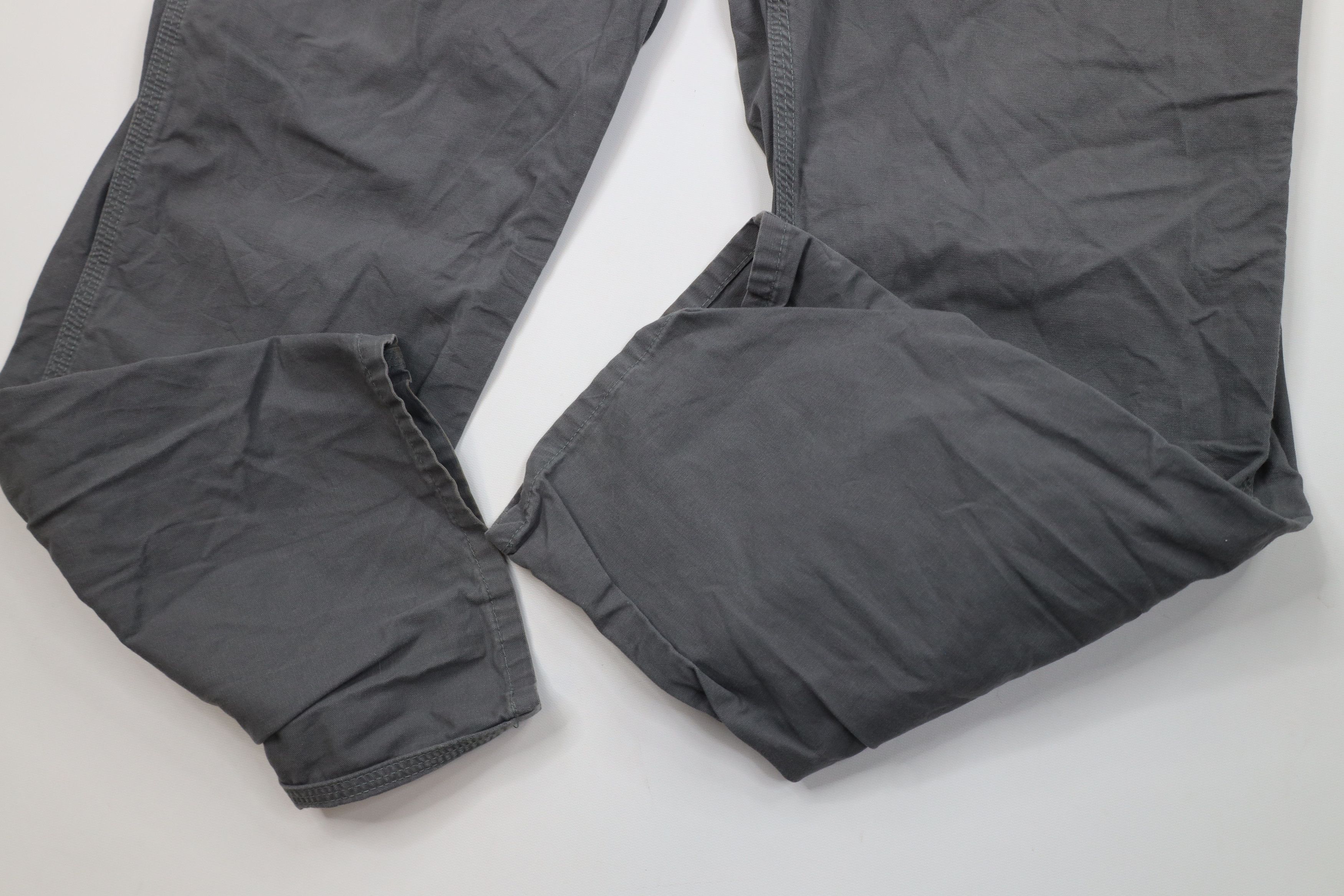 Carhartt Vintage Y2K Carhartt Spell Canvas Wide Leg Dungaree Pants Size US 40 / EU 56 - 6 Thumbnail