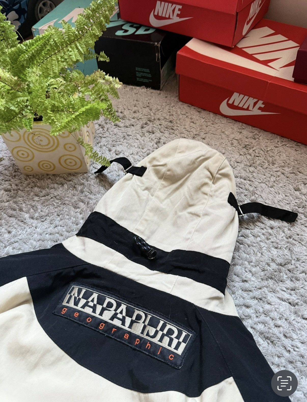Napapijri 00s Napapijri Jacket Rare Big Logo Puffer Vintage Retro Size US XL / EU 56 / 4 - 8 Thumbnail