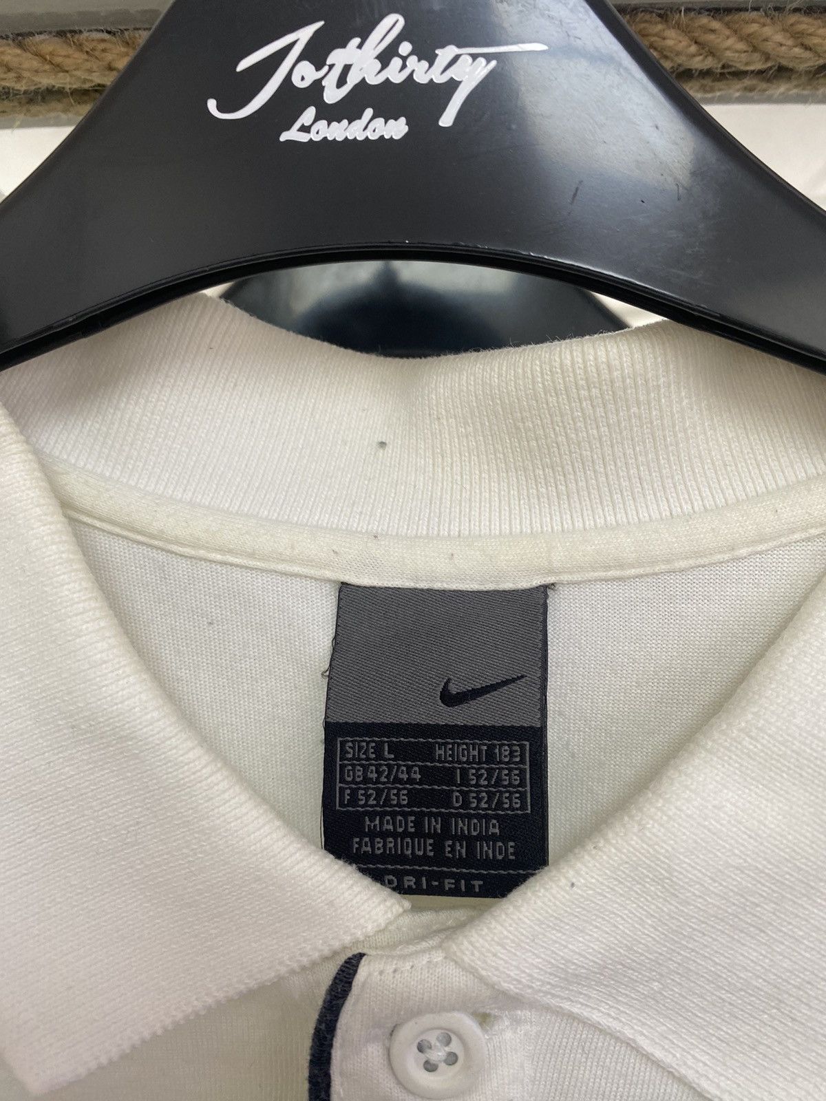 Nike × Vintage Vintage Nike Tennis Polo Shirt Size US L / EU 52-54 / 3 - 5 Thumbnail
