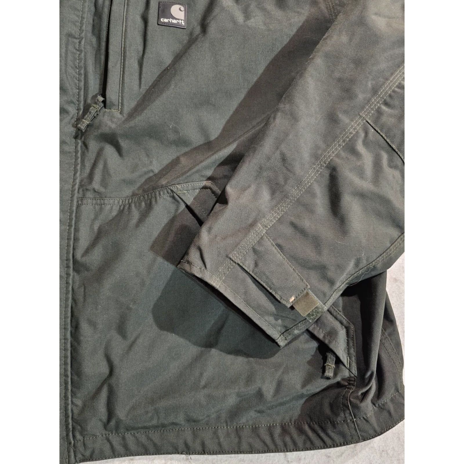 Carhartt Carhartt Signature Waterproof Breathable Softshell Jacket Green Full Zip J162 XL Size US XL / EU 56 / 4 - 7 Thumbnail