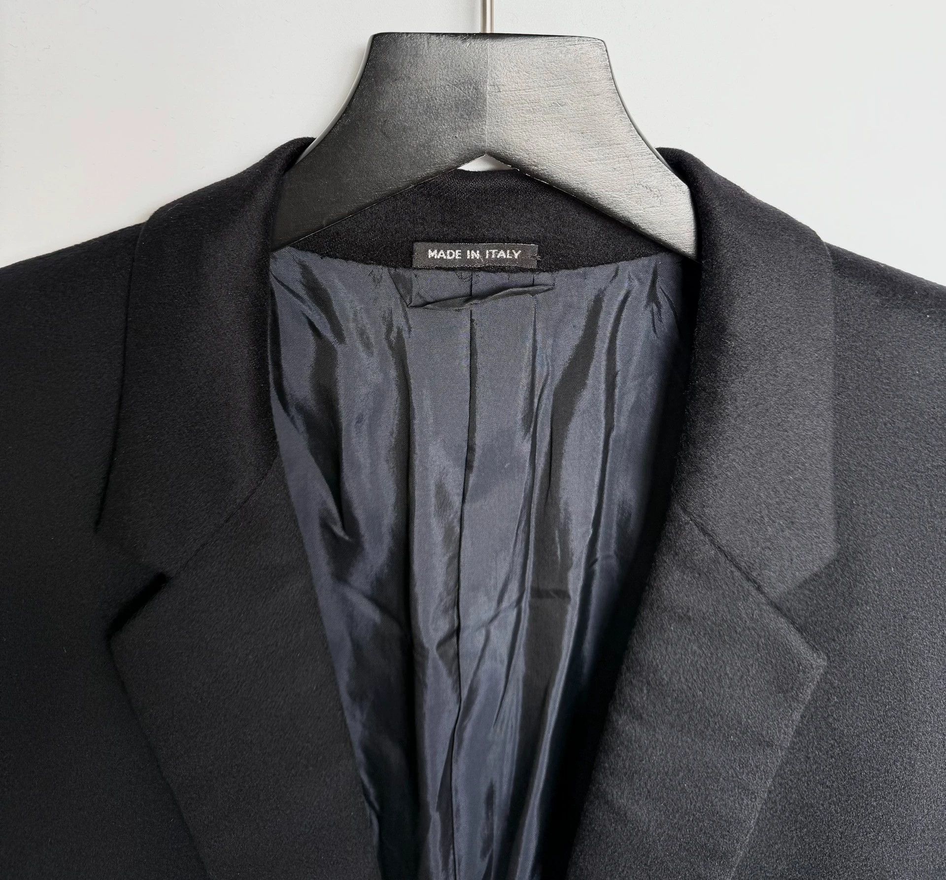 Giorgio Armani Giorgio Armani 9/10 Black Pure Cashmere Blazer 46 Size 46S - 5 Thumbnail
