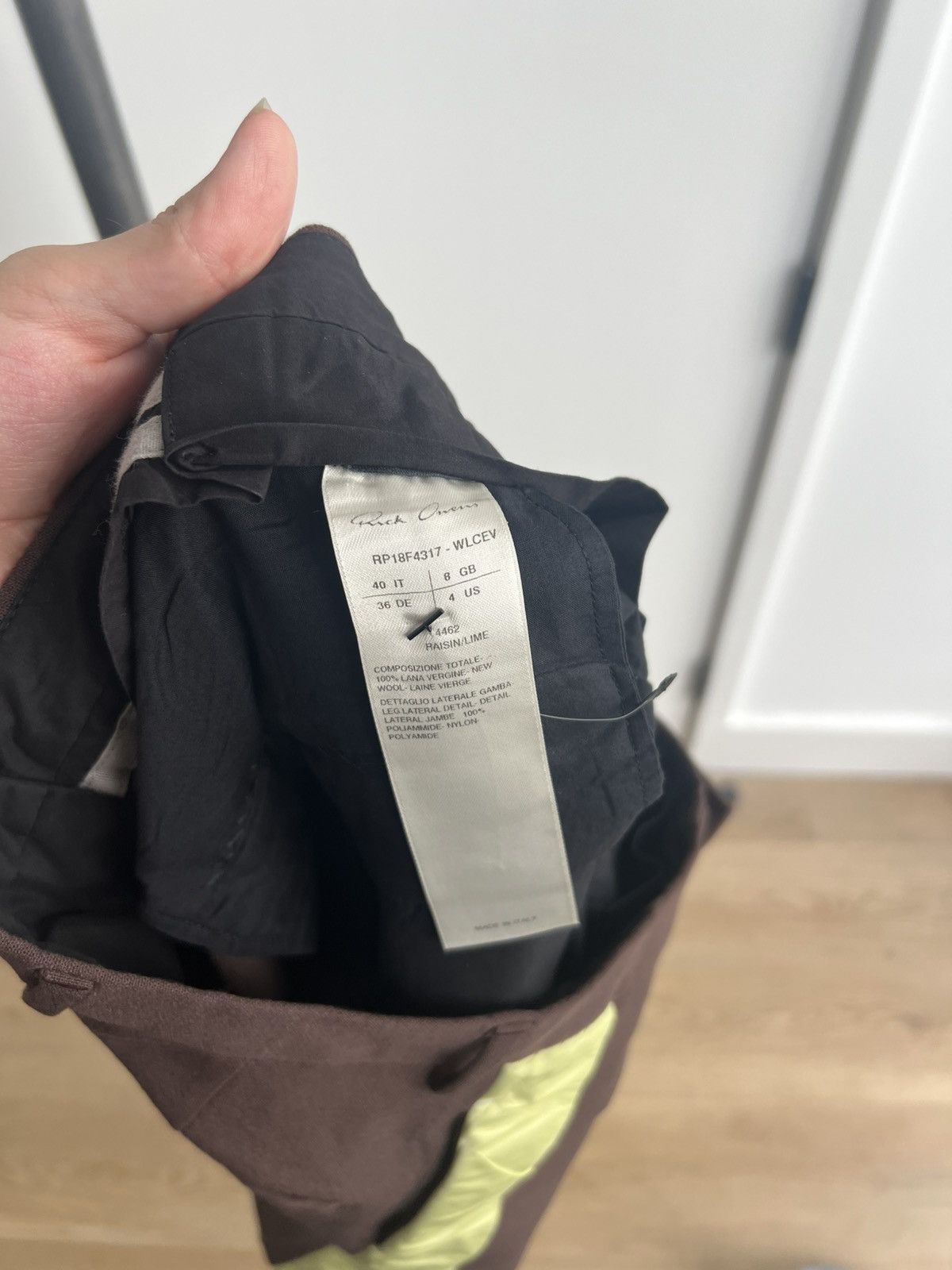 Rick Owens FW18 SISYPHUS Wide Tux Astaires Size 28" / US 6 / IT 42 - 7 Thumbnail