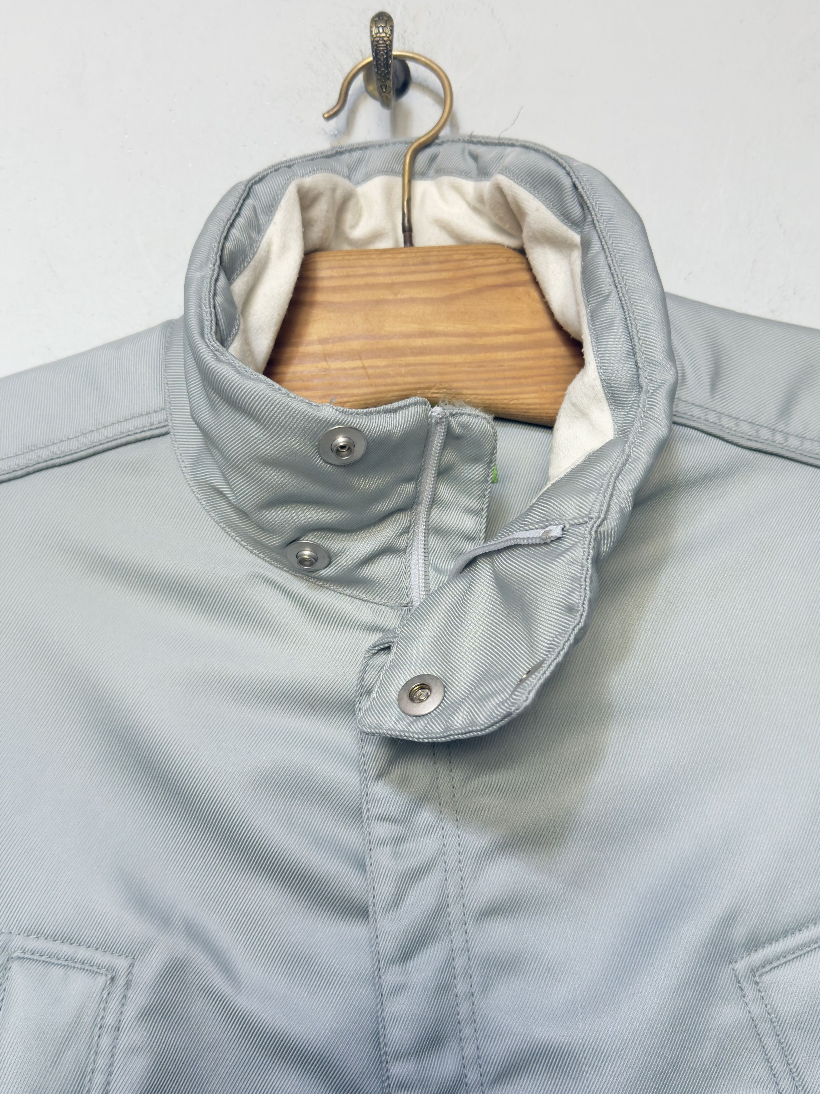 Hugo Boss 🔥 Hugo boss puffer down jacket parka ice blue size L Size US L / EU 52-54 / 3 - 4 Thumbnail