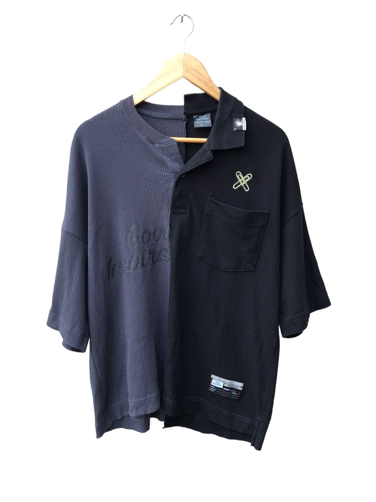 Japanese Brand × Maison MIHARA YASUHIRO × Maison Margiela Miharayasuhiro Half Polo/Tshirt Size US M / EU 48-50 / 2 - 1 Thumbnail