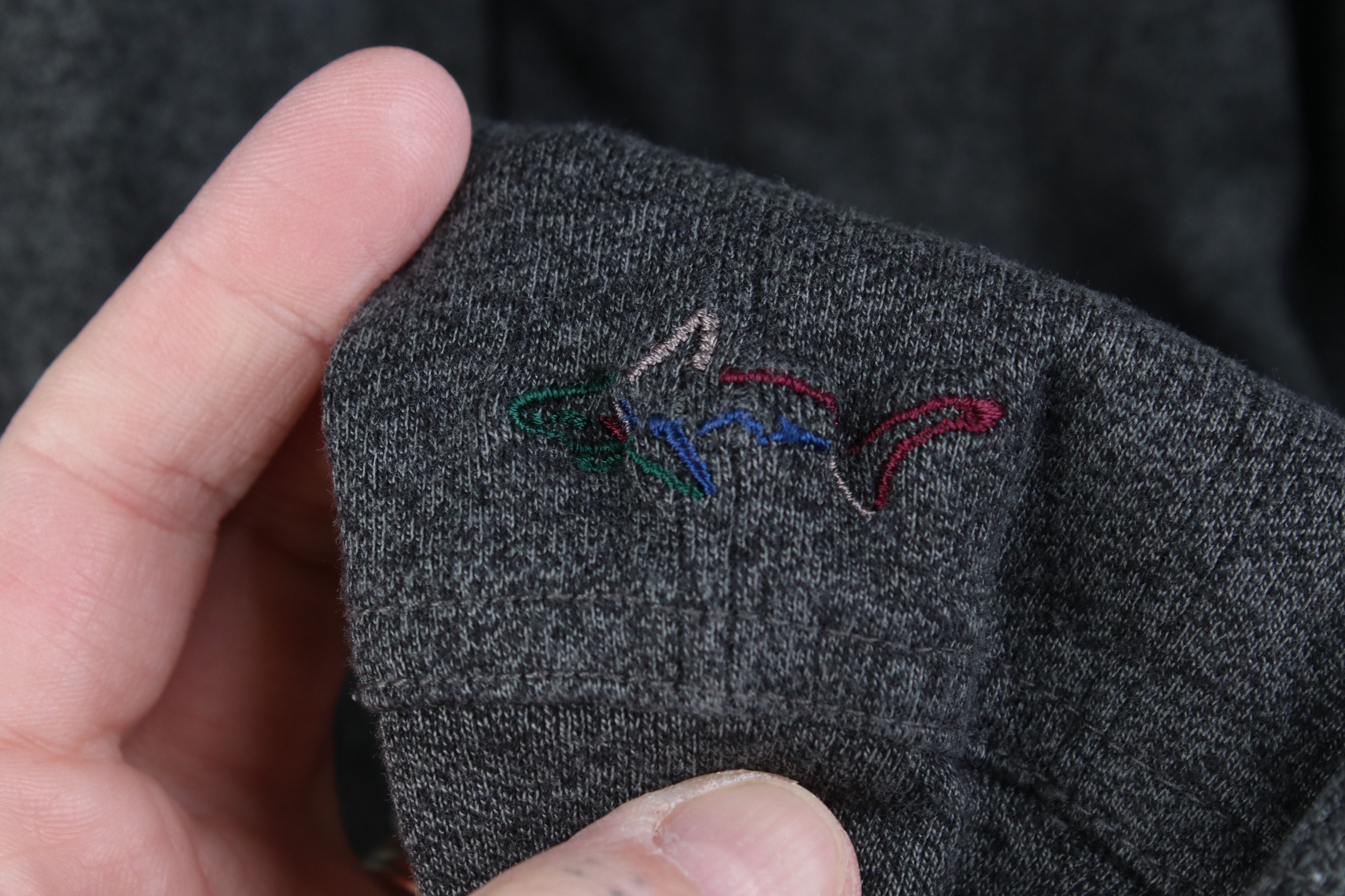 Vintage Vintage 90s Y2K Streetwear Heavy Long Sleeve Golf Polo Size US L / EU 52-54 / 3 - 4 Thumbnail