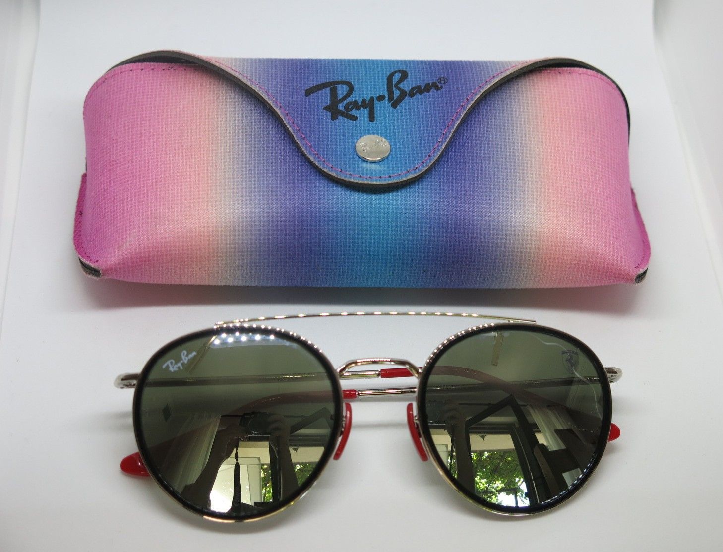 Ferrari × RayBan 100% Authentic RayBan Scuderia Ferrari Sunglasses RB3647-M Size ONE SIZE - 3 Thumbnail