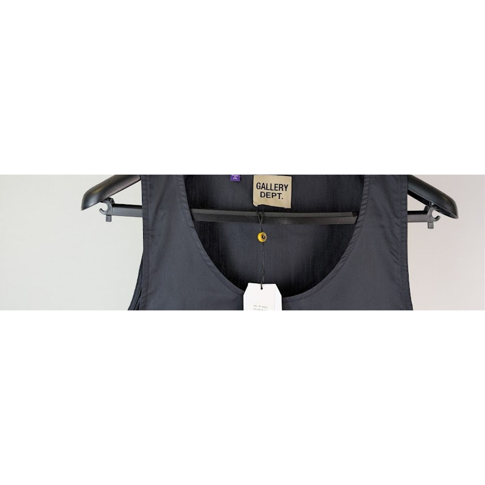 Gallery Dept. o1rshd1 Resort Sleeveless Cotton-Poplin Tank Top in Black Size US XL / EU 56 / 4 - 3 Thumbnail