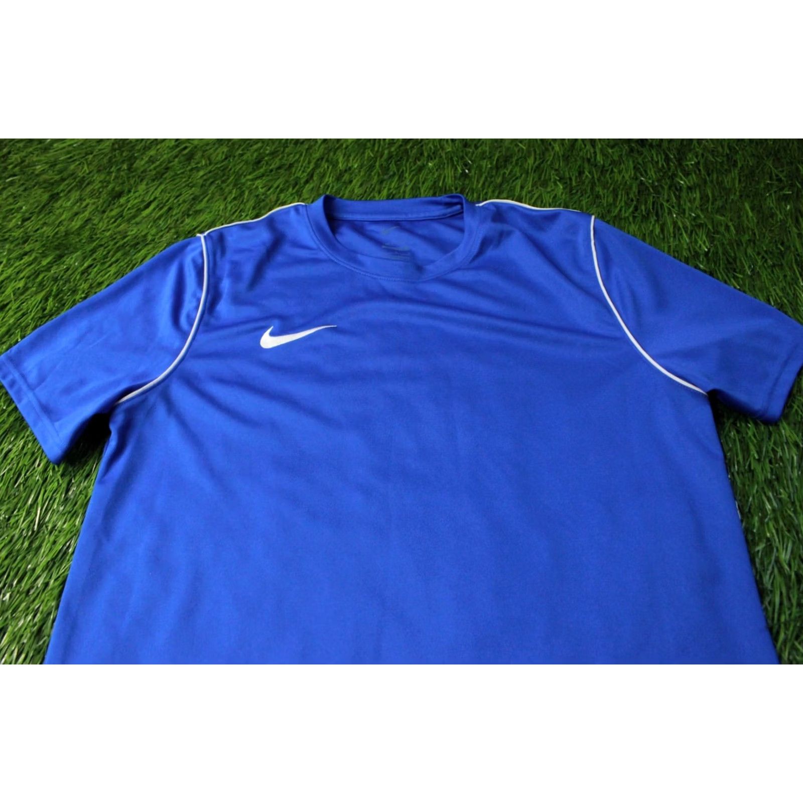 Nike NIKE DRI-FIT PARK 2024 Shirt Jersey L Blue White Football Soccer Training Men Size US L / EU 52-54 / 3 - 2 Thumbnail