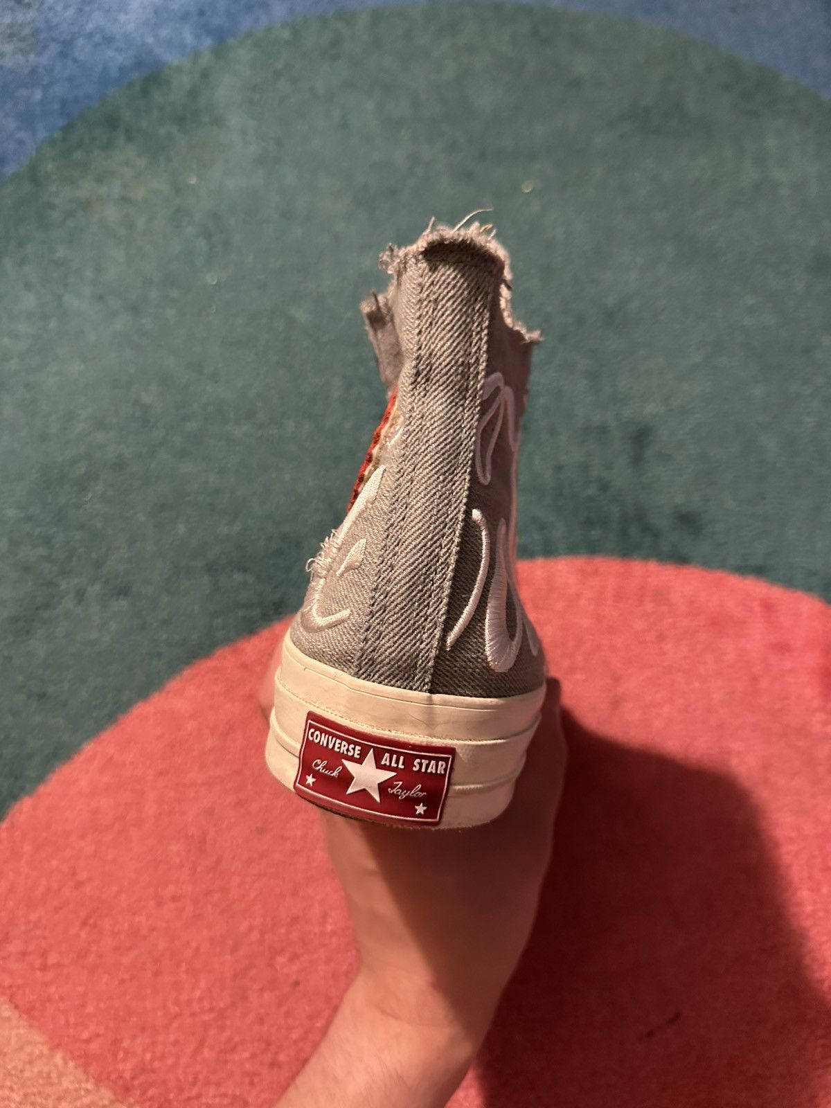 Coca Cola × Converse × Kith Kith Converse Coca Cola Denim Chuck Taylor All Star Size US 11 / EU 44 - 6 Thumbnail
