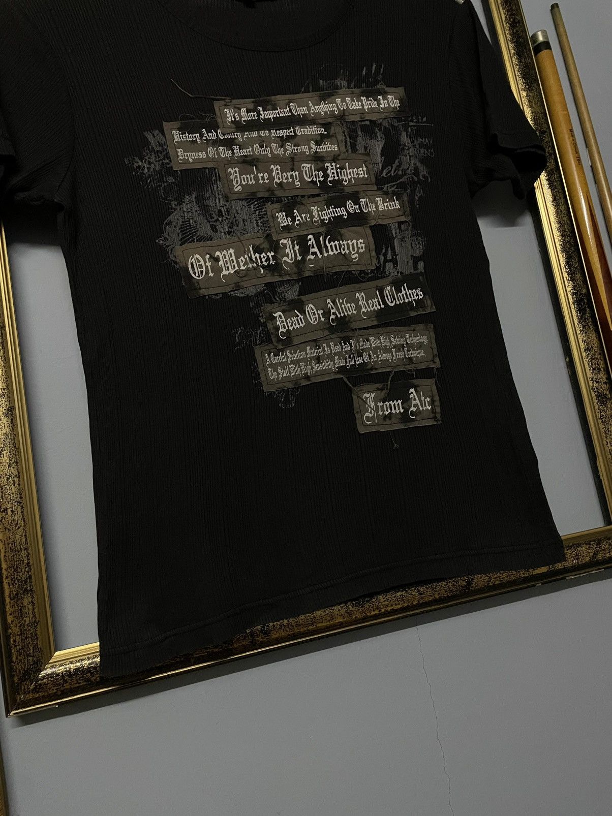 Designer × Japanese Brand × Vintage Vintage 1990s Japan Designer In The Attic Post Punk Poem Tee Size US S / EU 44-46 / 1 - 4 Thumbnail