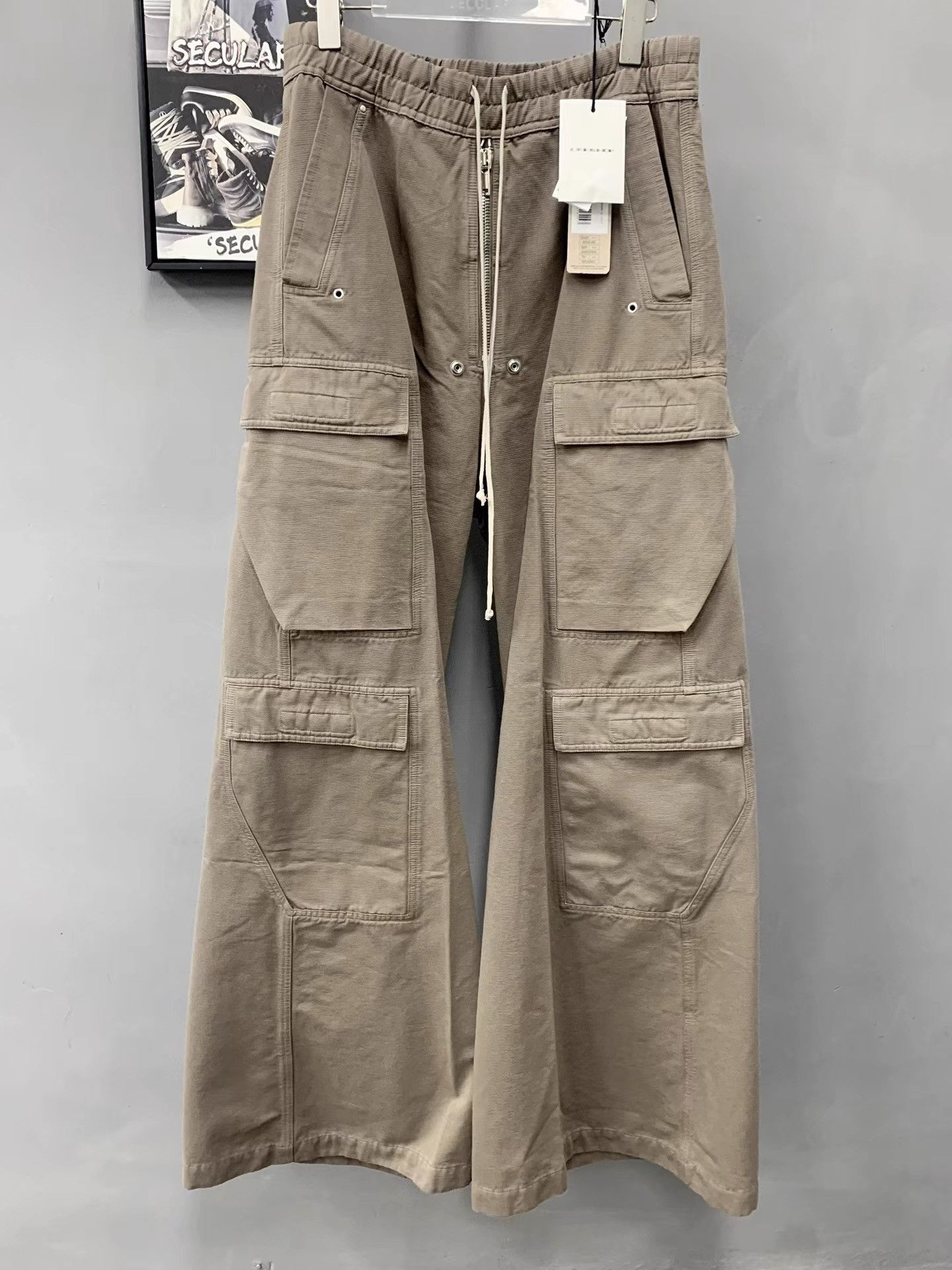 Rick Owens Rick Owens Cargo Belas Pants K34 Size US 31 - 1 Thumbnail