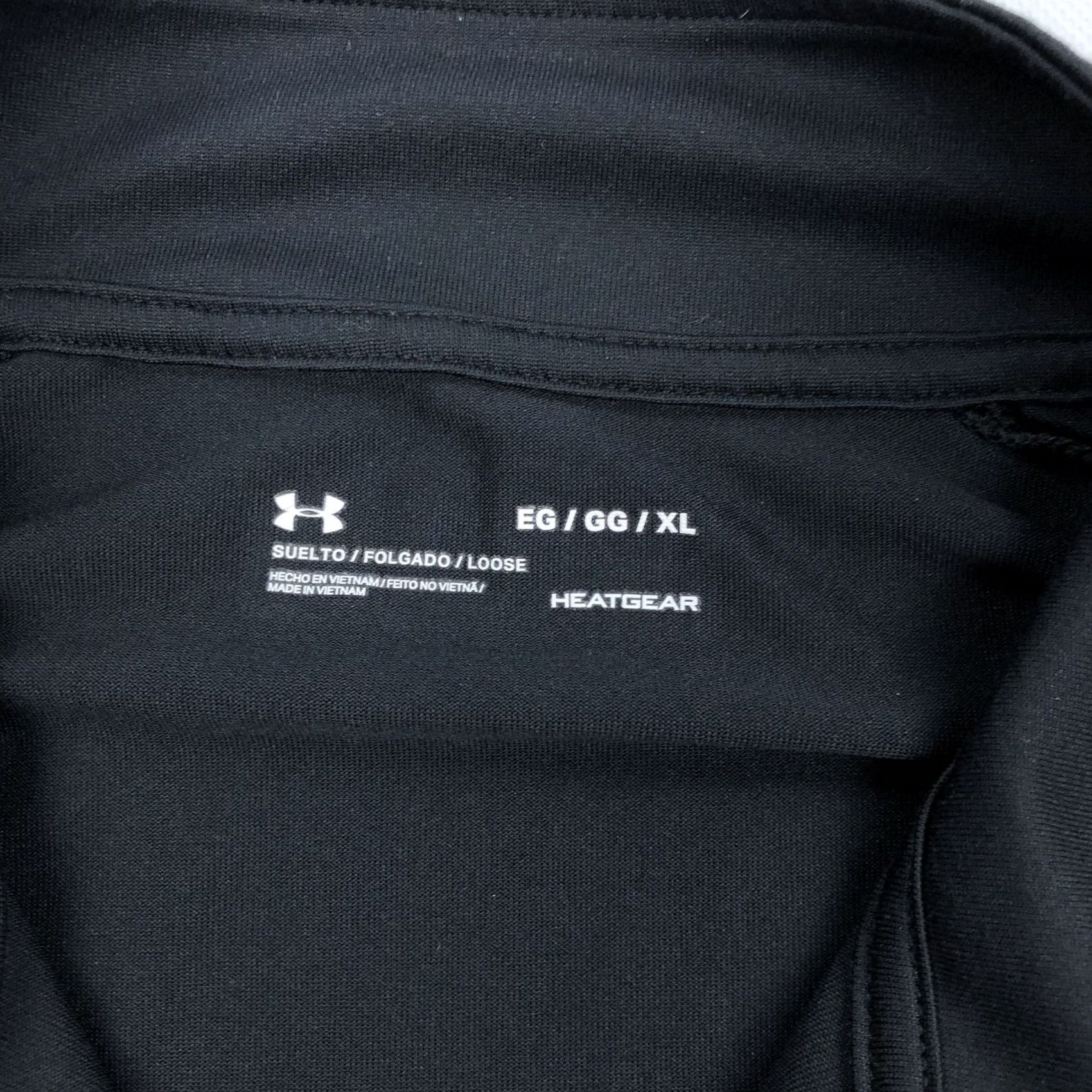 Under Armour Under Armour Men's XL HeatGear Loose Fit 1/4 Zip Pullover Activewear Top Black Size US XL / EU 56 / 4 - 4 Thumbnail