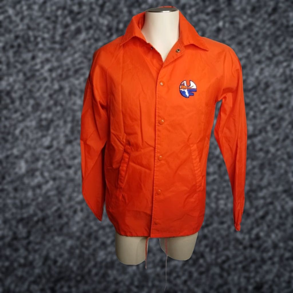 Vintage VINTAGE Hartwell University of Florida Gators Windbreaker Jacket Adult Small Orange Nylon USA Mens Size US S / EU 44-46 / 1 - 1 Thumbnail