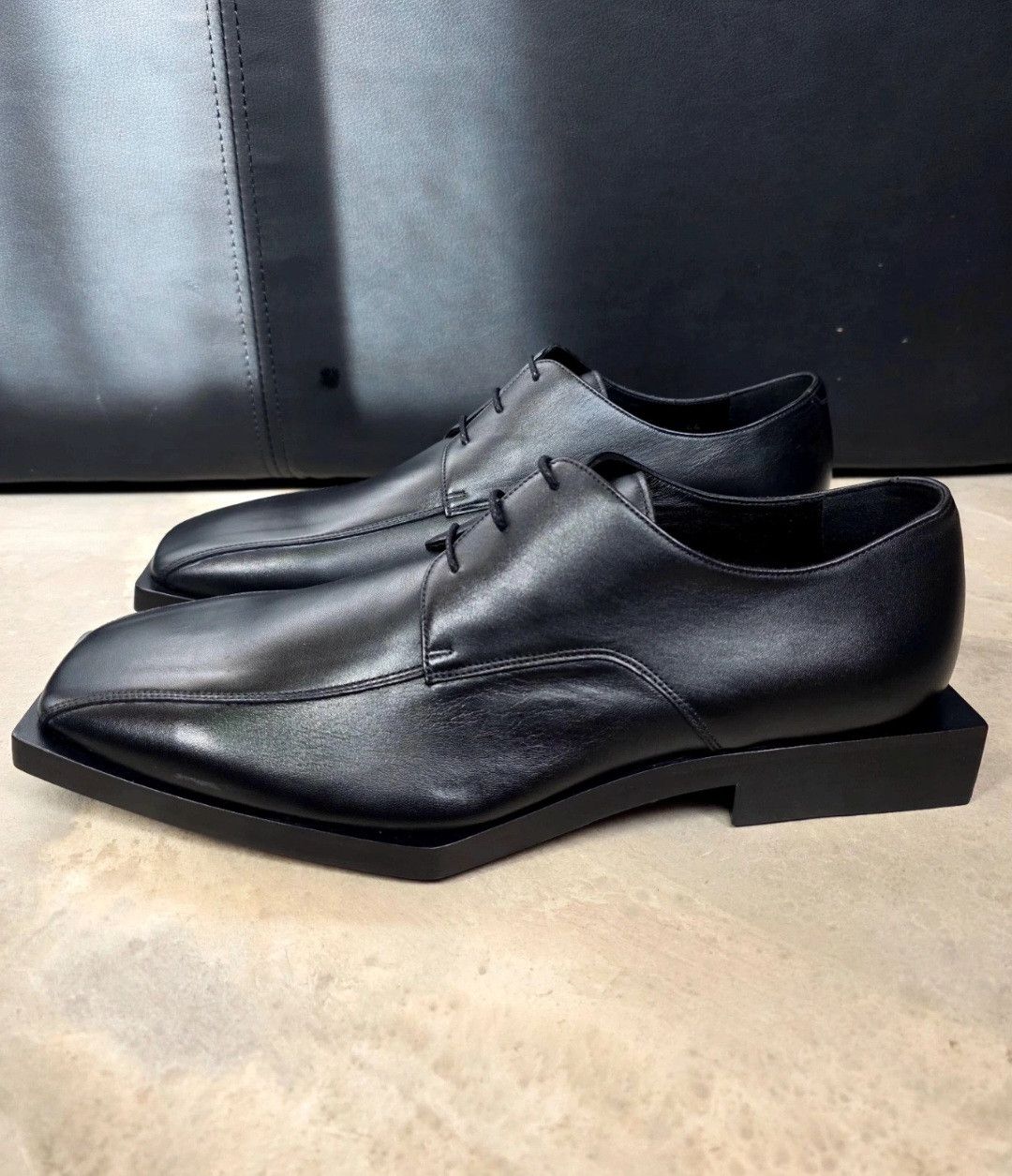 Balenciaga Balenciaga Men's Sergent 20MM Derby In Black | Grailed
