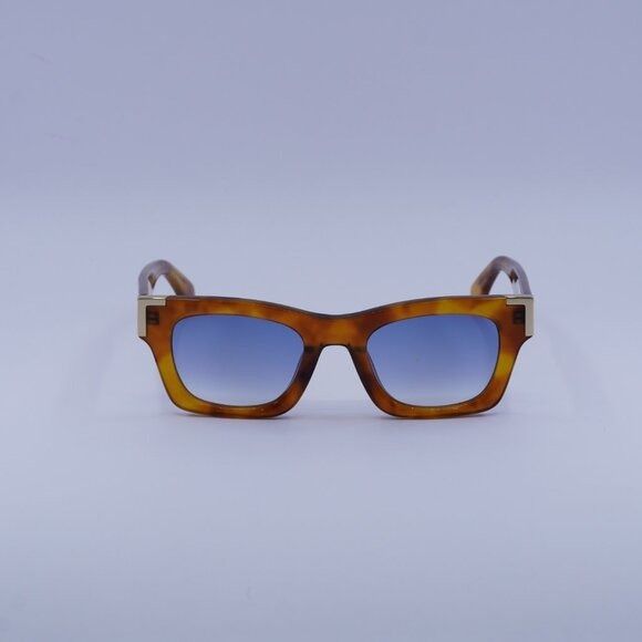 Palm Angels Palm Angels PERI101 WESTPORT 2449 Sunglasses Havana Cat Eye Size ONE SIZE - 2 Thumbnail