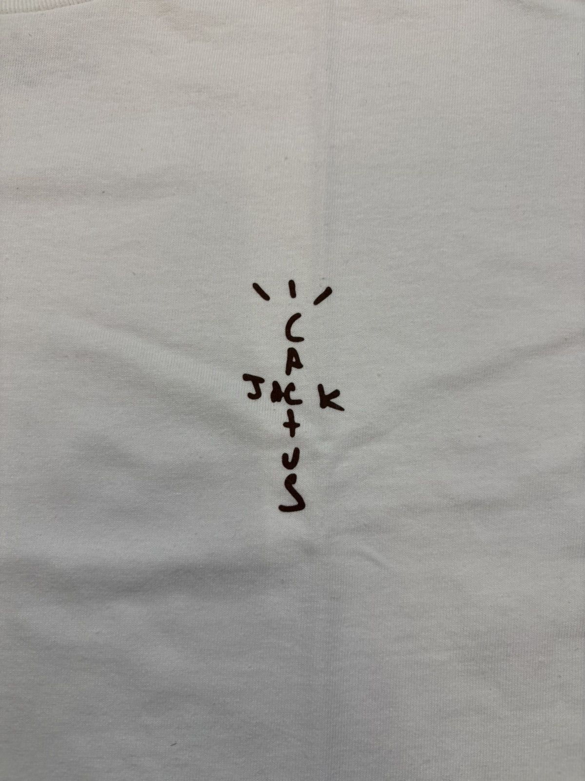 Travis Scott Travis Scott Cactus Jack Basic T-Shirt, White Size US L / EU 52-54 / 3 - 3 Thumbnail