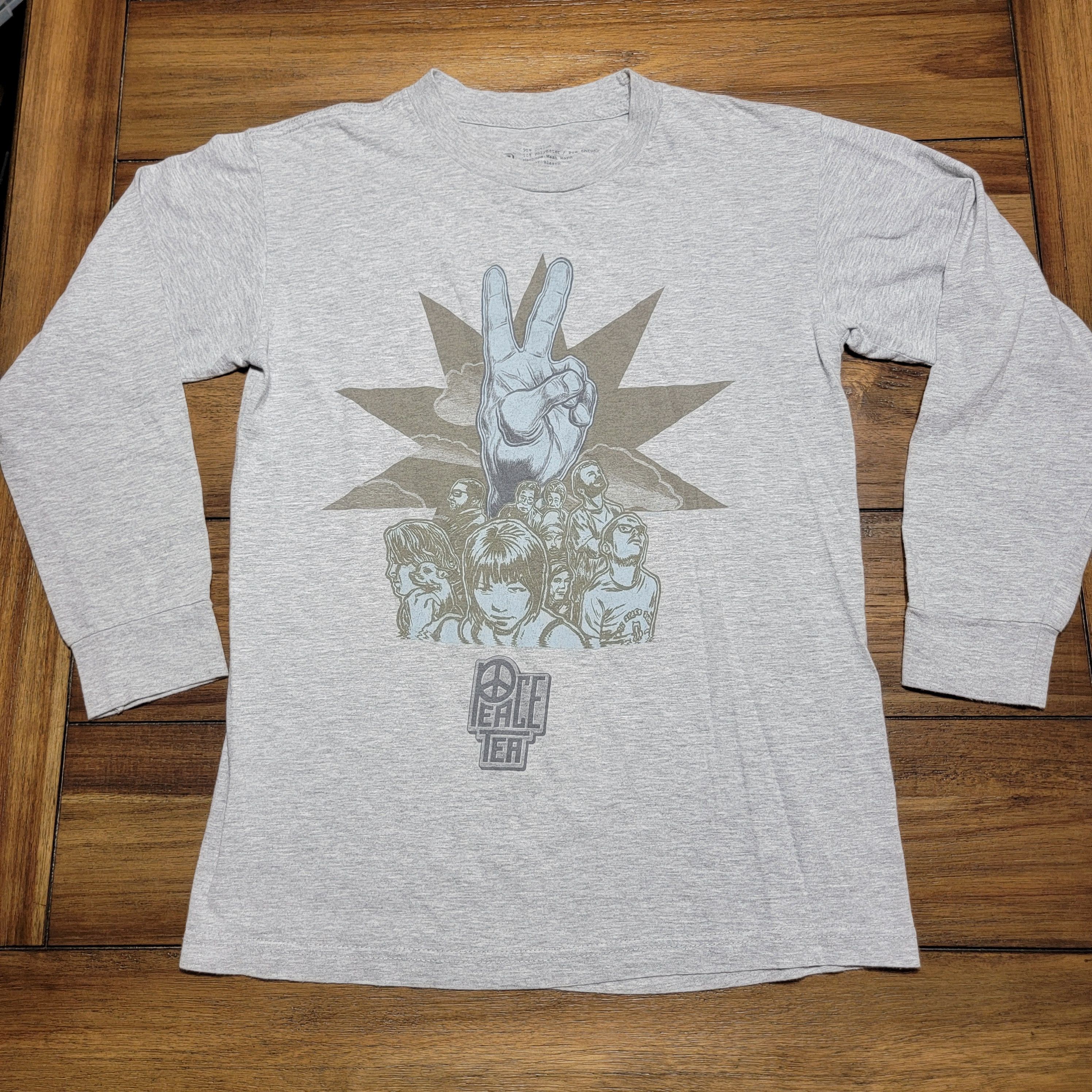 Other Peace Tea LS Grey Tee Peace People - Size Small Size S / US 4 / IT 40 - 1 Thumbnail