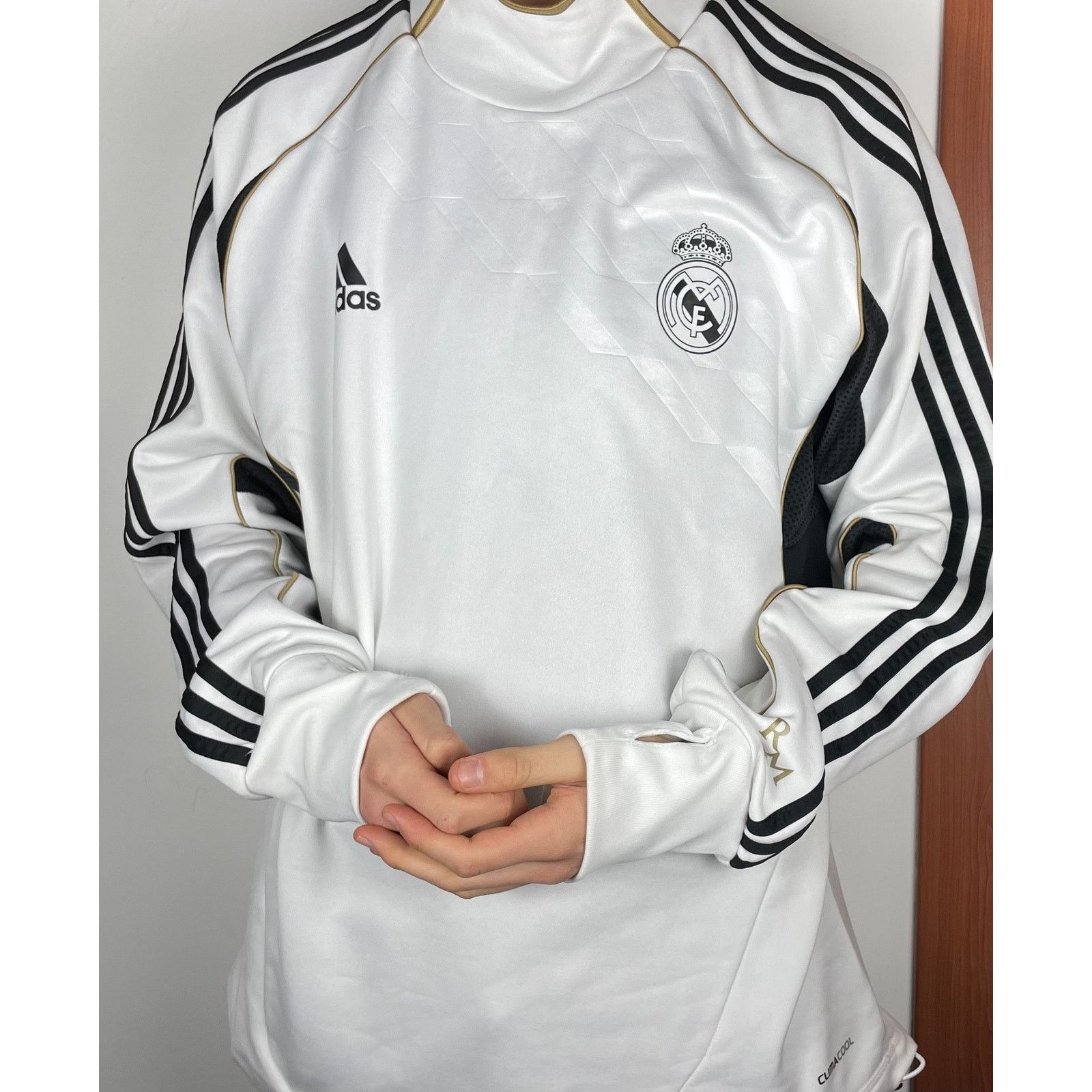 Adidas Adidas Climacool Men's White Real Madrid CF Jersey Large Size US L / EU 52-54 / 3 - 2 Thumbnail