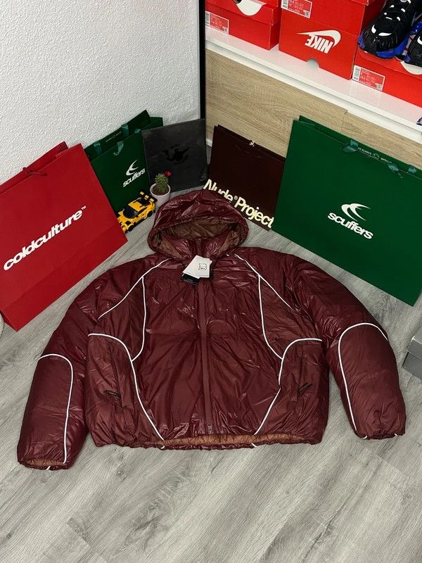 Nike Nike Tech Bubble Jacket – Unreleased Burgundy Sample Size US M / EU 48-50 / 2 - 1 Thumbnail