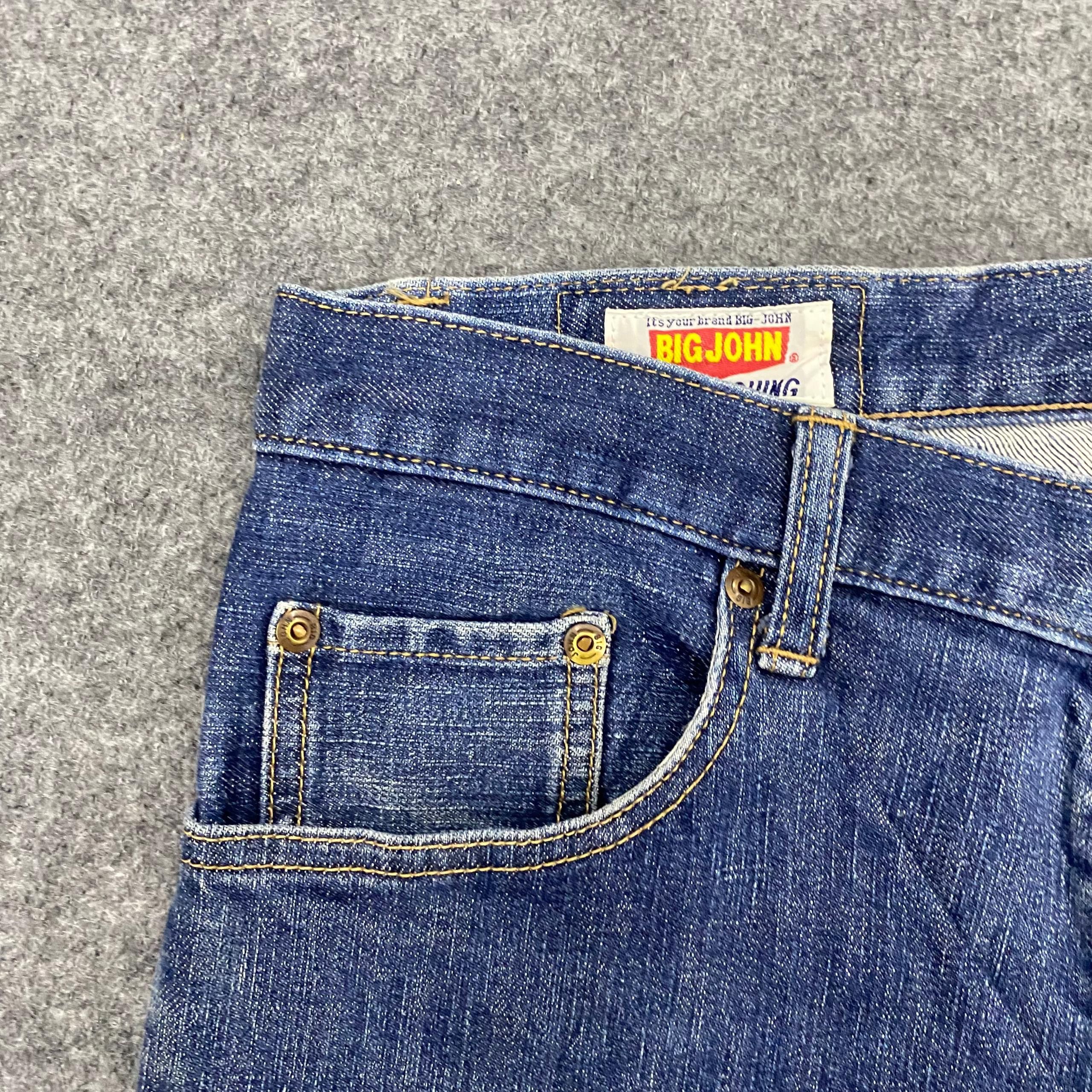 Big John 💥Best Offer💥Vintage Big John Distressed Denim Size US 33 - 9 Thumbnail