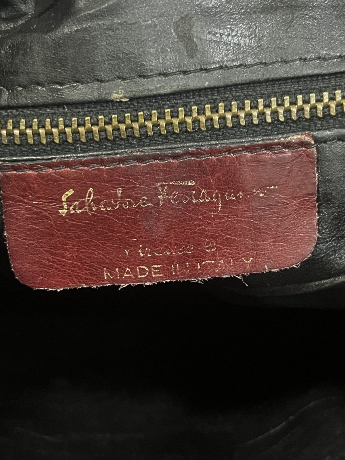 Salvatore Ferragamo Salvatore Ferragamo Leather Shoulder Bag Size ONE SIZE - 15 Thumbnail