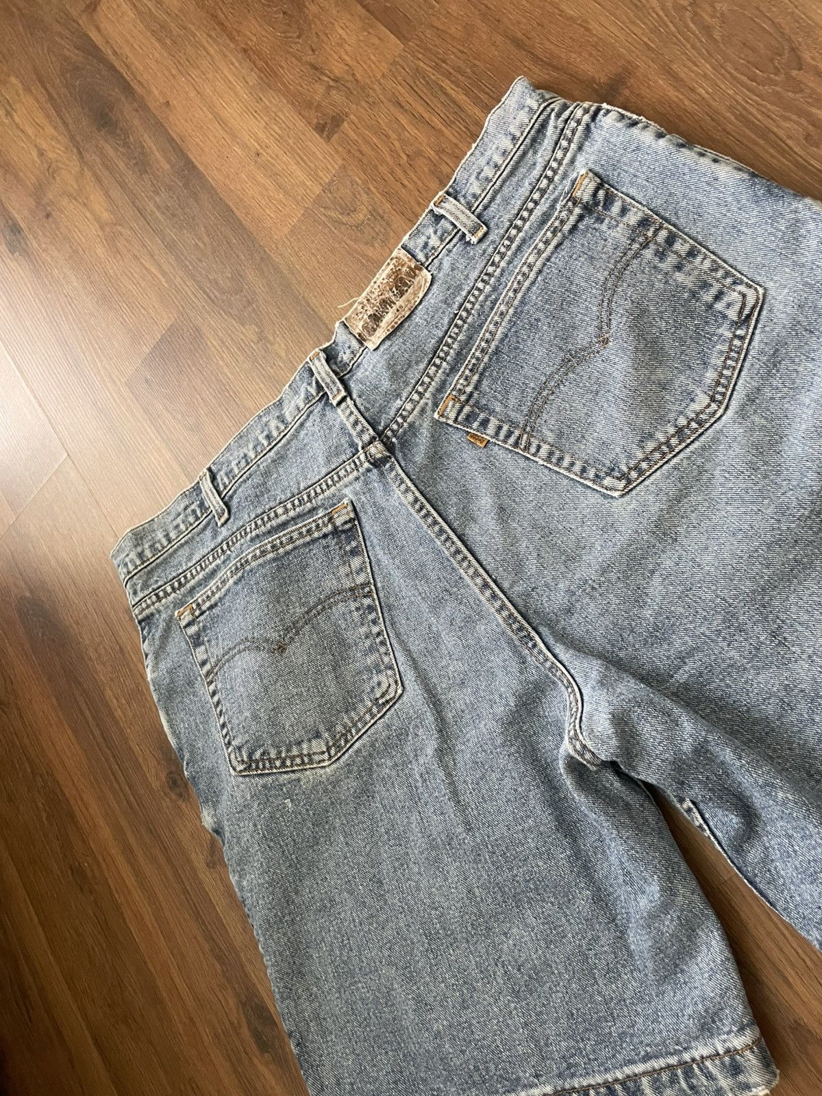 Vintage 90’s Levi Jean Shorts (Brown Tag) Size US 36 / EU 52 - 5 Thumbnail