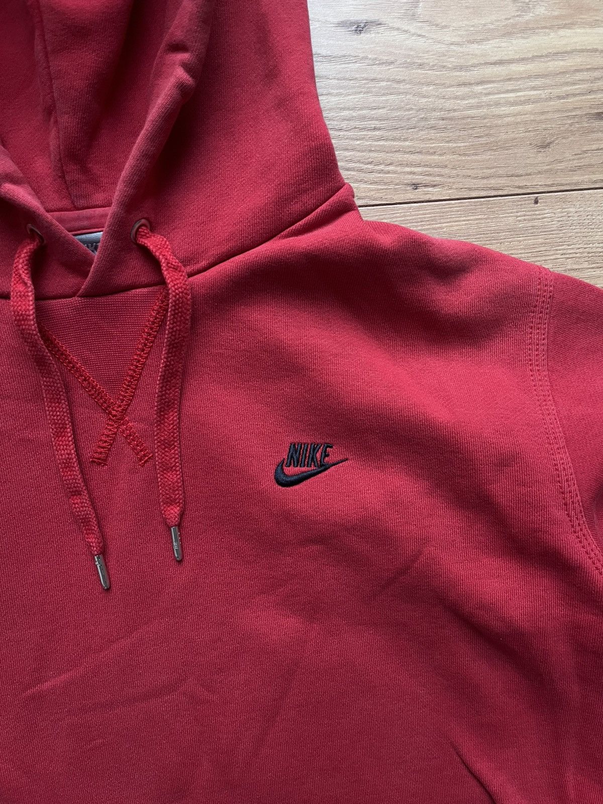 Nike 90’s NIKE RETRO SUNFADED BASIC SWOOSH LOGO Y2K HOODIE Size US M / EU 48-50 / 2 - 2 Thumbnail
