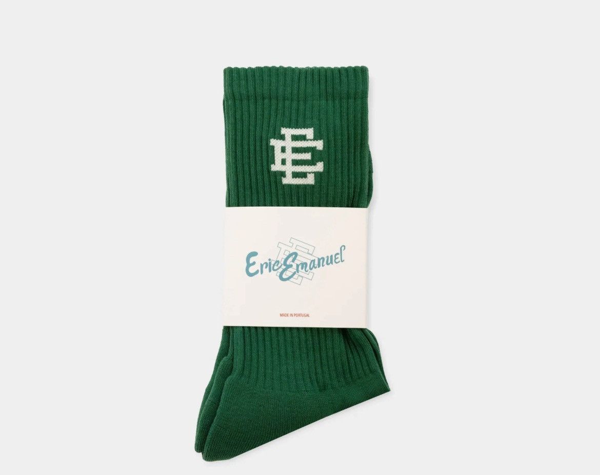 Eric Emanuel Eric Emanuel EE green socks Size ONE SIZE - 1 Thumbnail