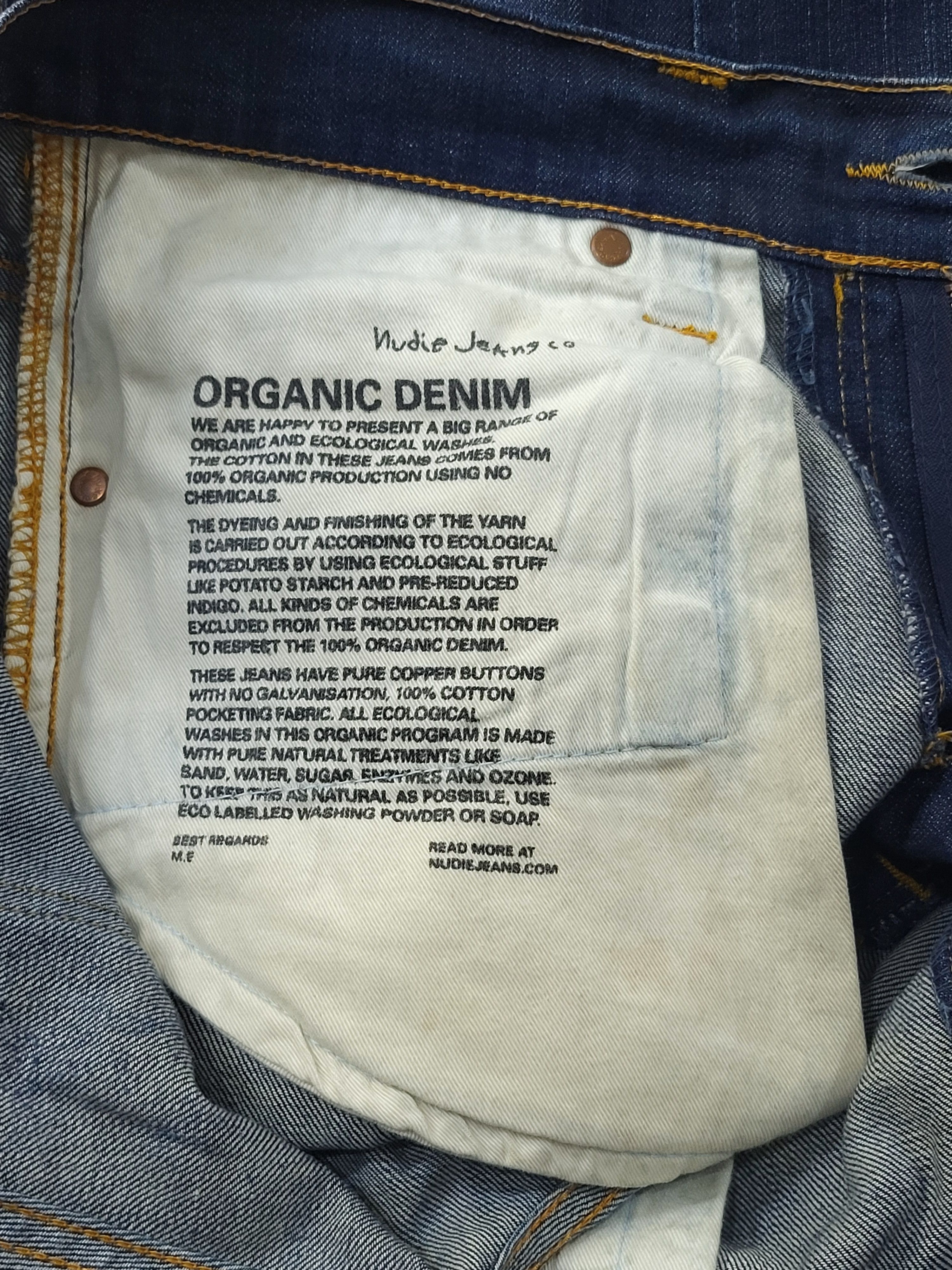 Nudie Jeans Nudie Jeans Organic Denim. Size US 31 - 7 Thumbnail