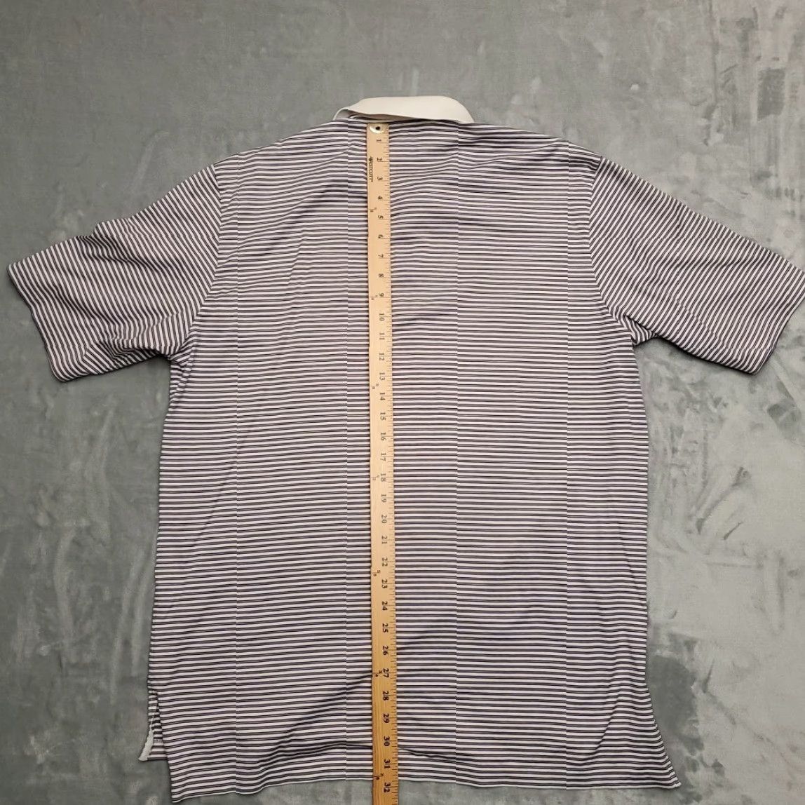 Polo Ralph Lauren Polo Ralph Lauren Shirt Mens XL Purple Striped Pima Cotton Golf Cuscowilla Size US XL / EU 56 / 4 - 7 Thumbnail