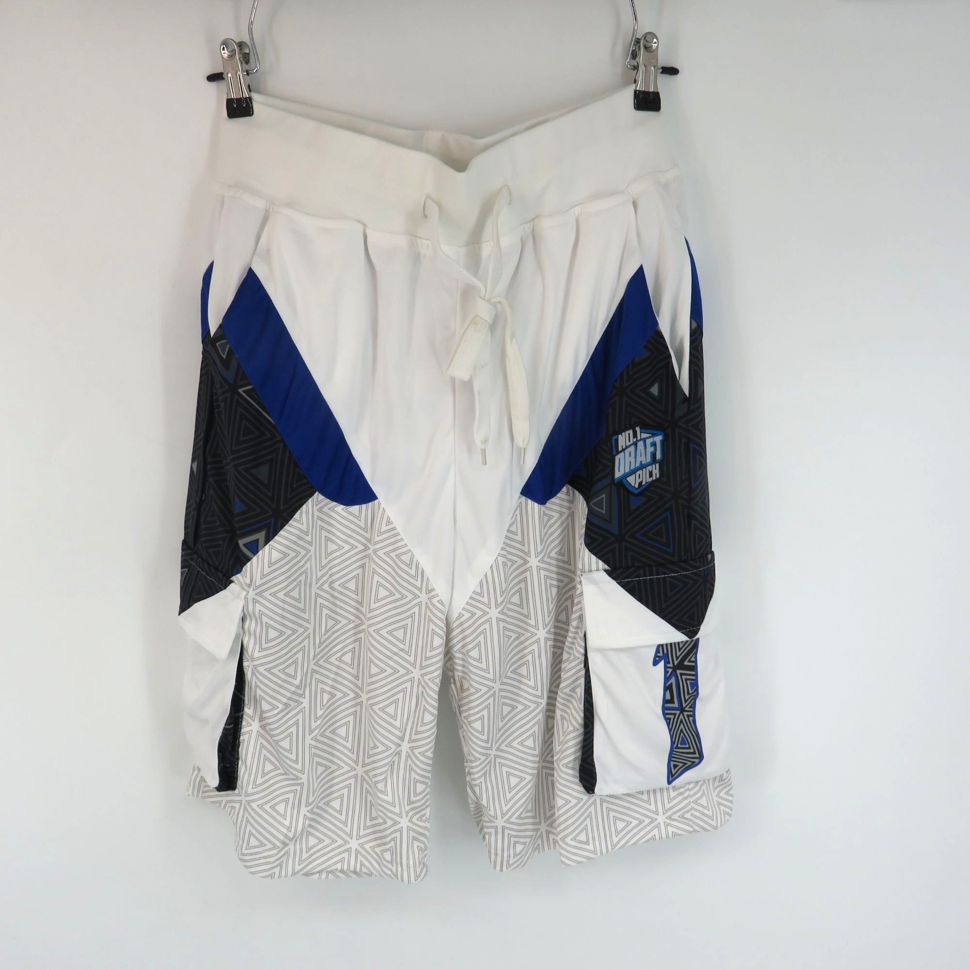 Other No.1 Draft Pick Mens Athletic Shorts Medium White/Blue Elast Size US 28 / EU 44 - 1 Thumbnail
