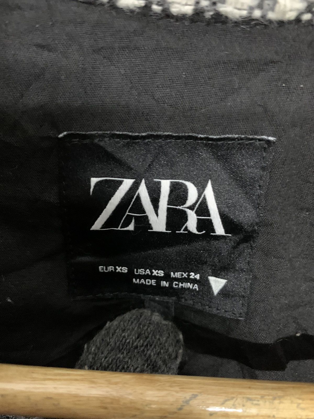 Japanese Brand × Zara Rare Zara Wool Jacket Snap Button Ups Size XS / US 0-2 / IT 36-38 - 7 Thumbnail