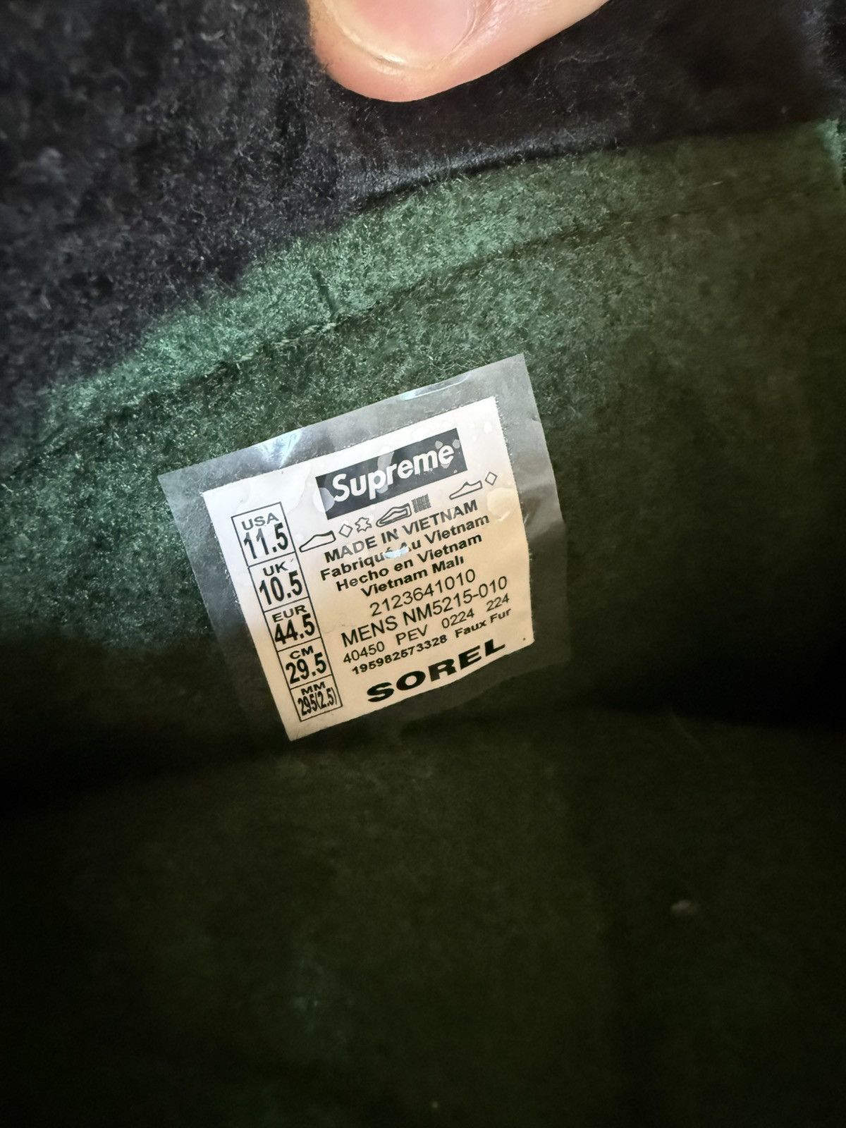 Supreme Supreme Sorel Boots Size US 11.5 / EU 44-45 - 2 Thumbnail