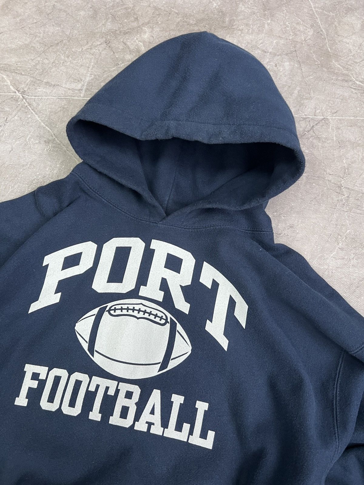 Champion Champion Hoodie Blue Football Port kanye west yeezy Style Size US XL / EU 56 / 4 - 6 Thumbnail