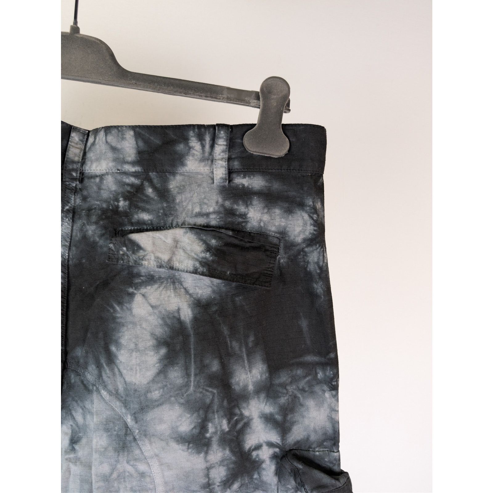 Off-White o1rshd1 Bounce Tie Dye Ripstop Cargo Pants Warm Grey / White Size US 38 / EU 54 - 12 Thumbnail