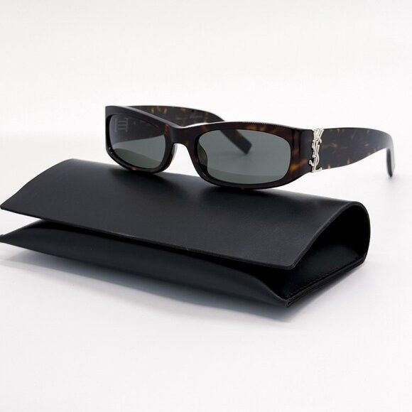 Saint Laurent Paris NEW SAINT LAURENT SLM152 002 SUNGLASSES WOMEN EYEWEAR SAINT Size ONE SIZE - 2 Thumbnail