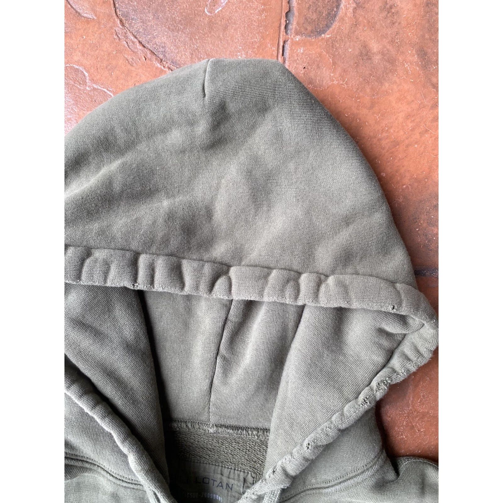 Nili Lotan VINTAGE? Nili Lotan Callie Hoodie Sweatshirt Women’s Small Full Zip Green Distressed Size S / US 4 / IT 40 - 4 Thumbnail