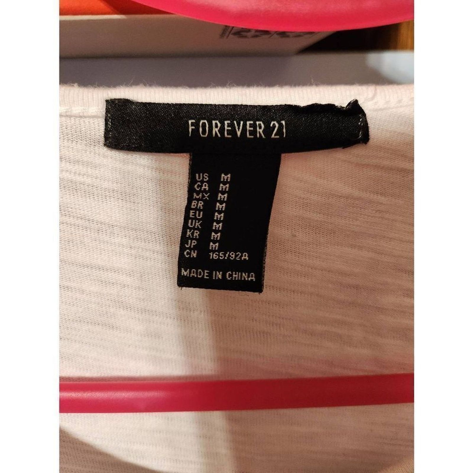 Forever 21 Forever 21 M white blouse Size M / US 6-8 / IT 42-44 - 7 Thumbnail
