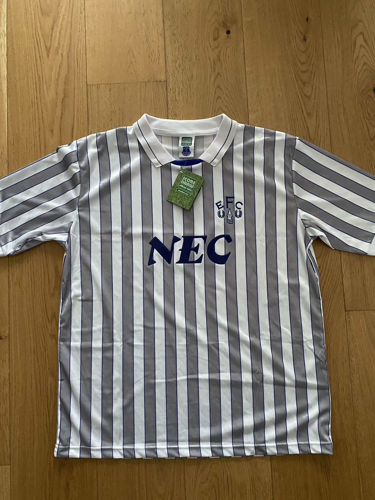 NO ID Everton fc retro score draw Size US XXL / EU 58 / 5 - 1 Thumbnail