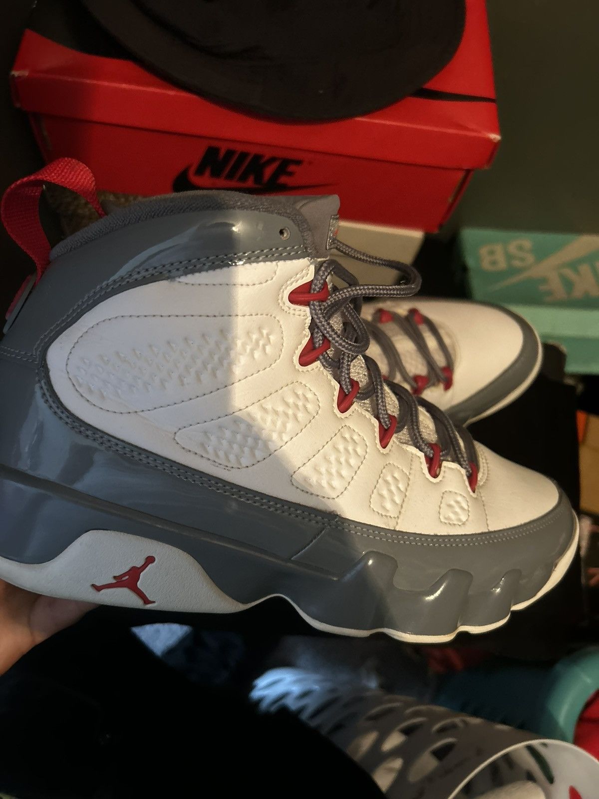 Jordan Brand Jordan retro 9 fire red Size US 9 / EU 42 - 1 Thumbnail