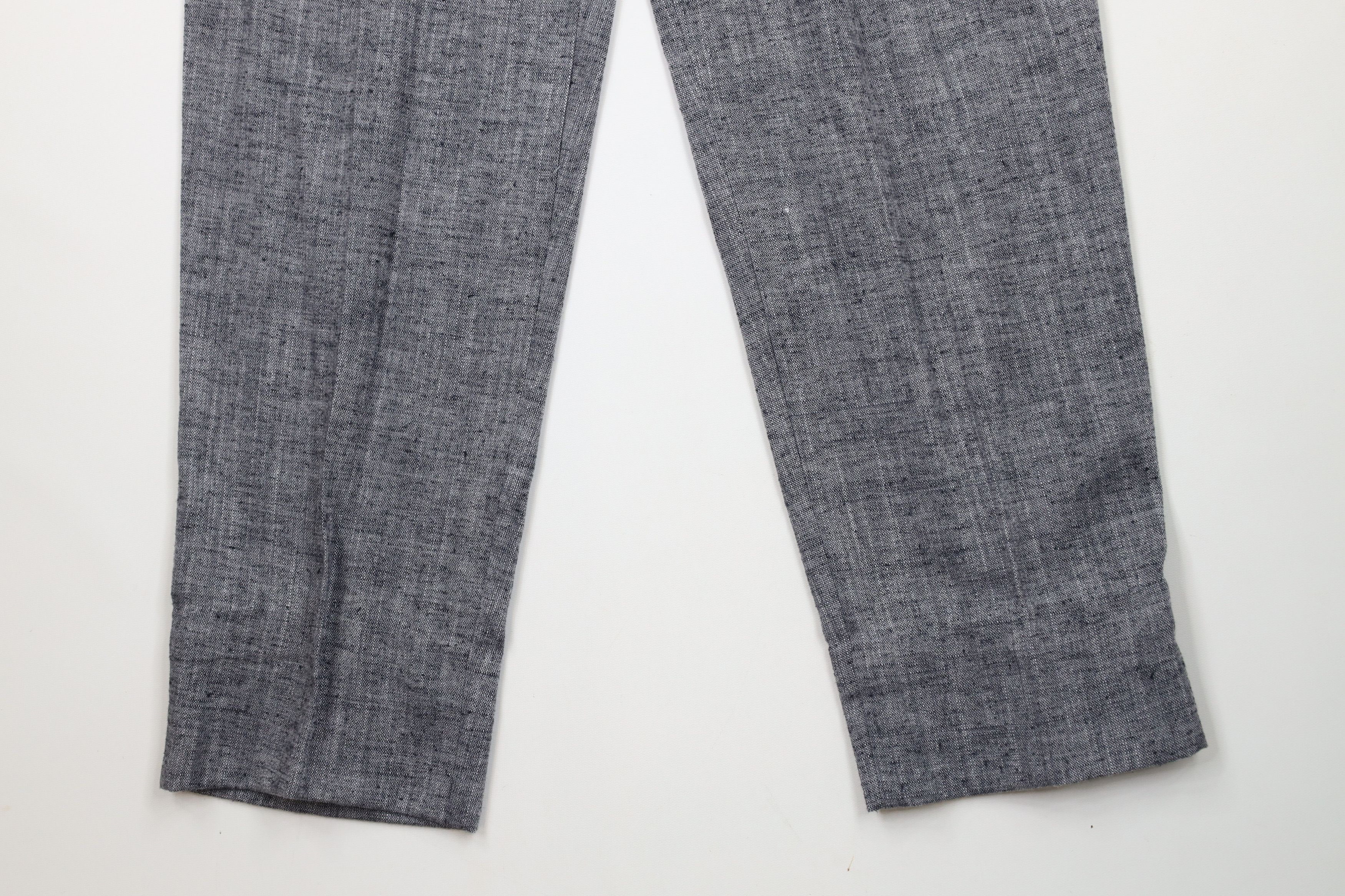 Vintage Deadstock Vintage 70s Rockabilly Fleck Tweed Chino Pants USA Size US 36 / EU 52 - 4 Thumbnail