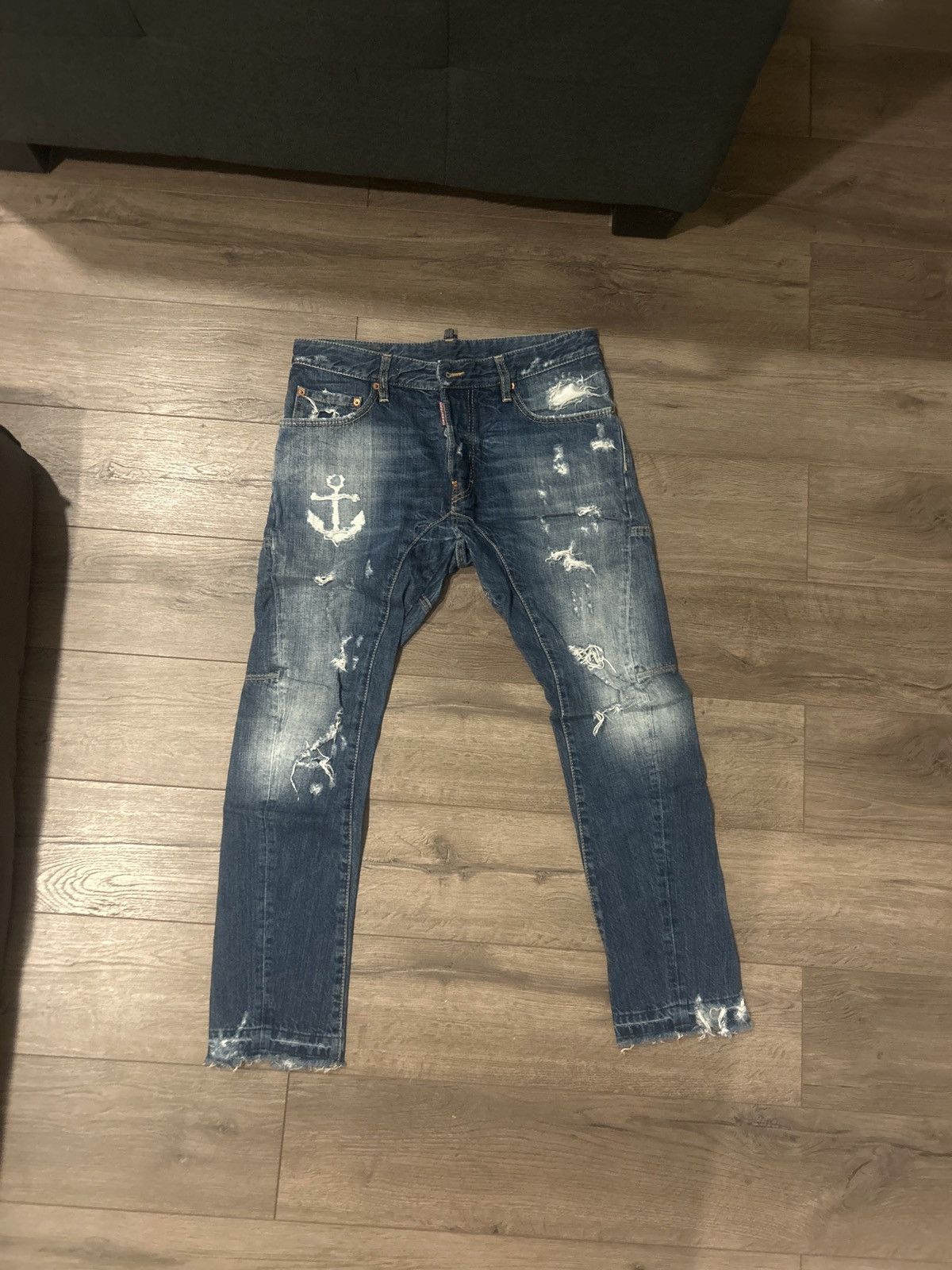 Dsquared2 Dsquared Ripped Jeans Size US 28 / EU 44 - 2 Thumbnail