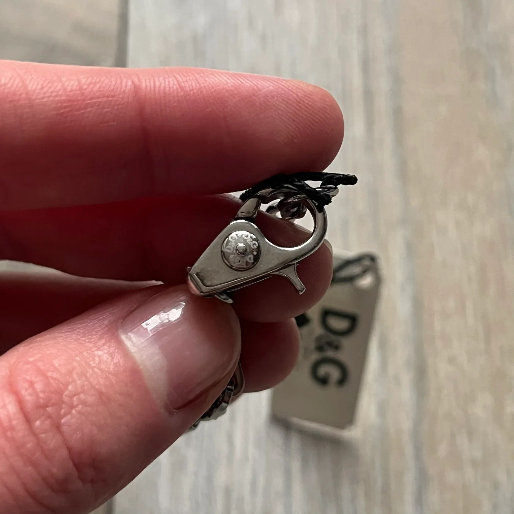 Dolce & Gabbana Dolce & Gabbana X Dog Tag Necklace Size ONE SIZE - 7 Thumbnail